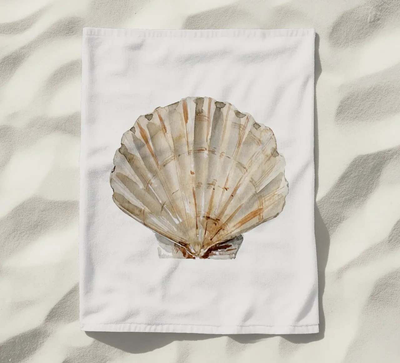 Shell (Pastel Cream) telo mare da treechild