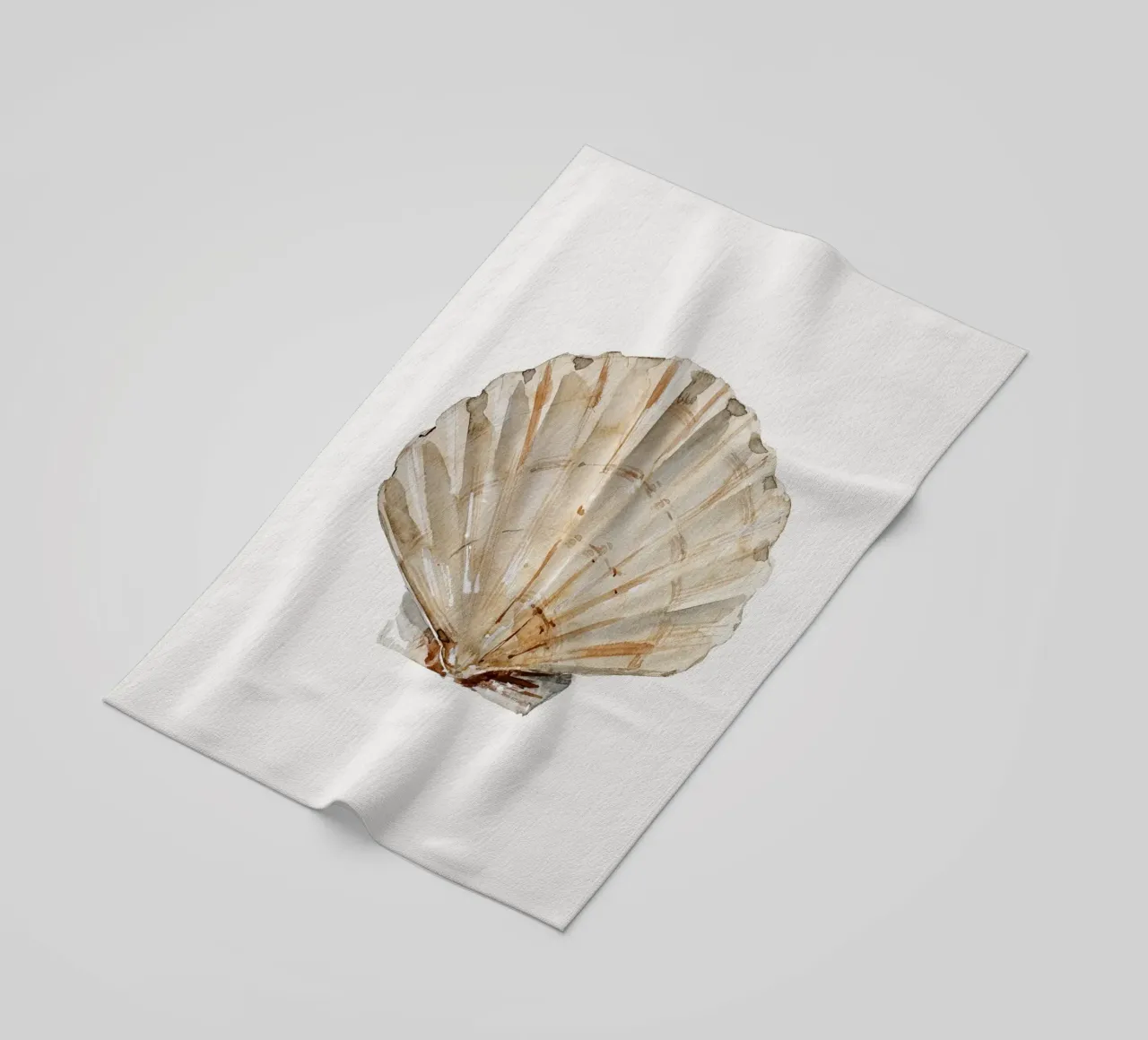 Shell (Pastel Cream) telo mare da treechild
