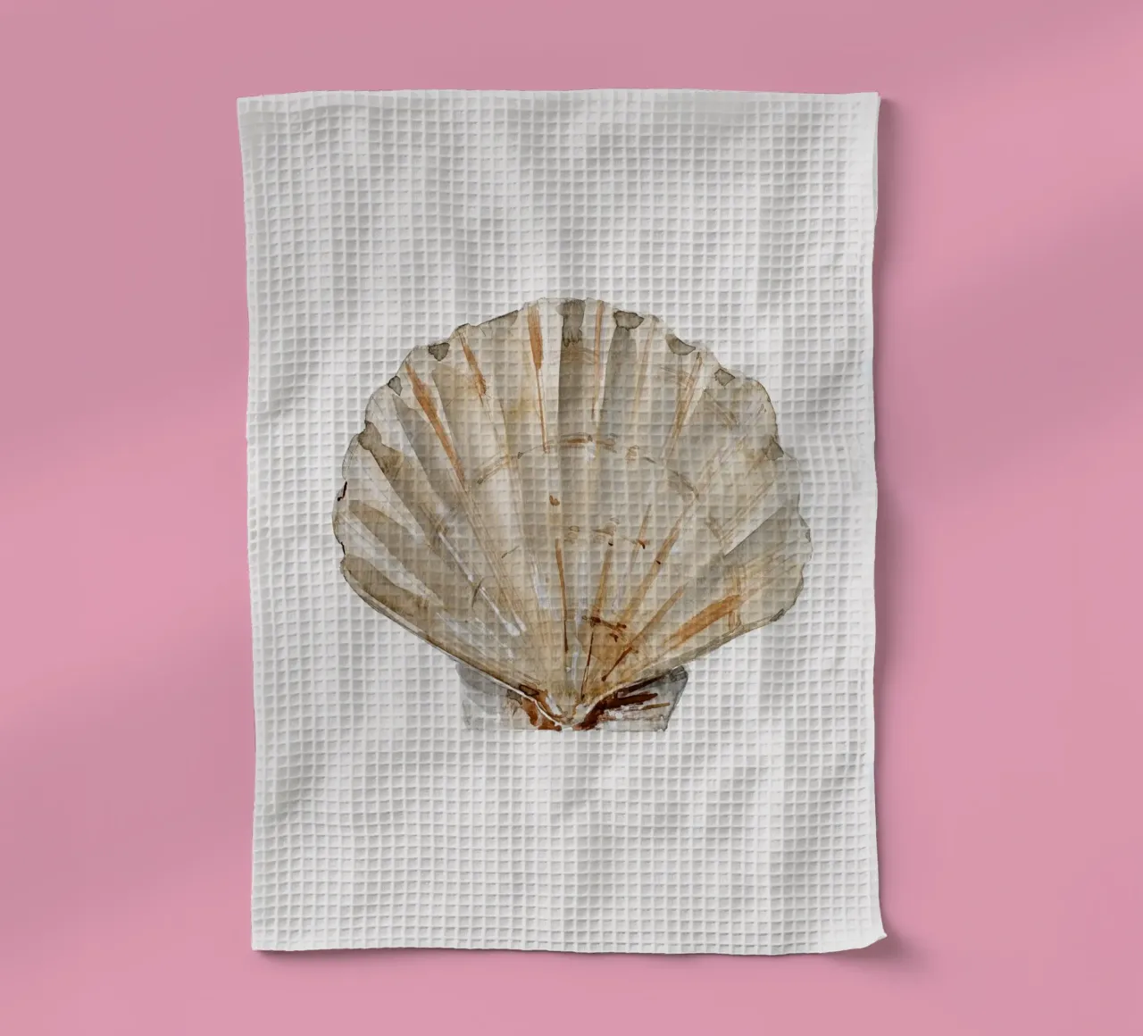Shell (Pastel Cream) canovaccio da cucina da treechild