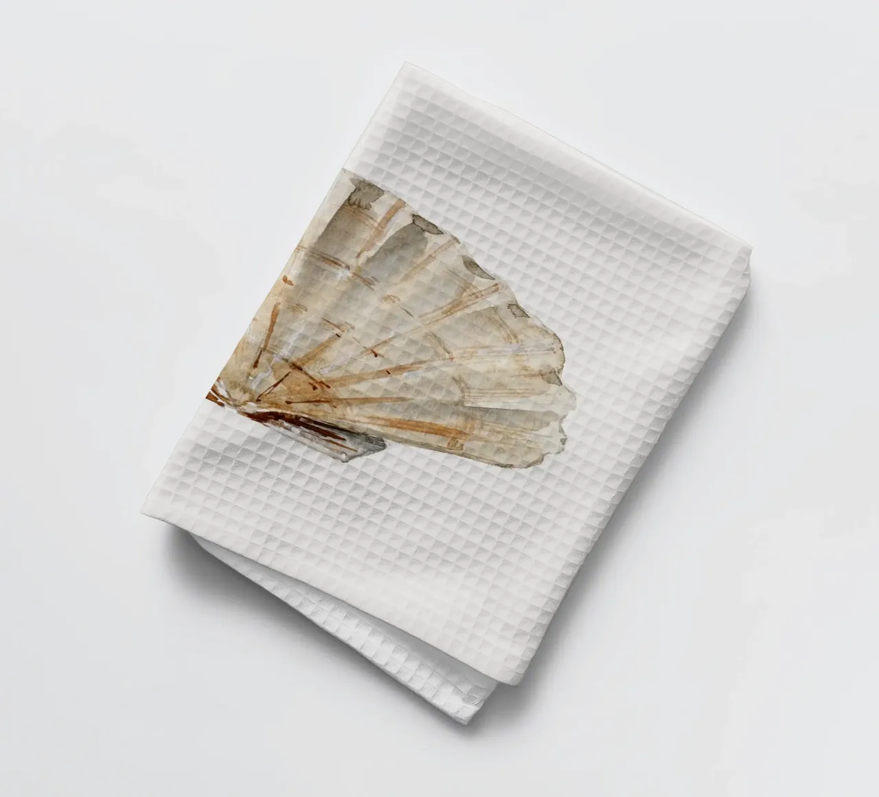 Shell (Pastel Cream) canovaccio da cucina da treechild