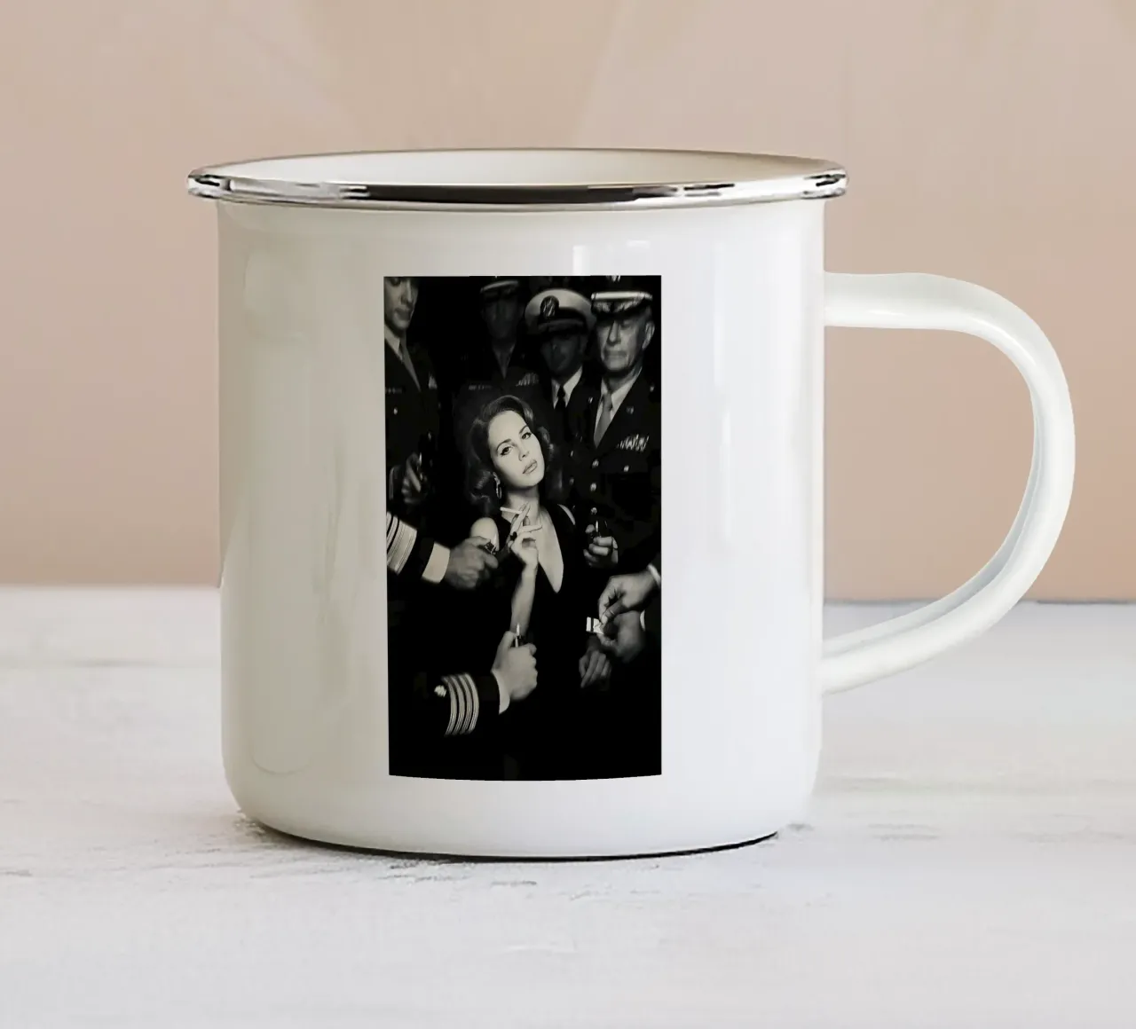 Ray Smoke tazza in smalto da Takeme