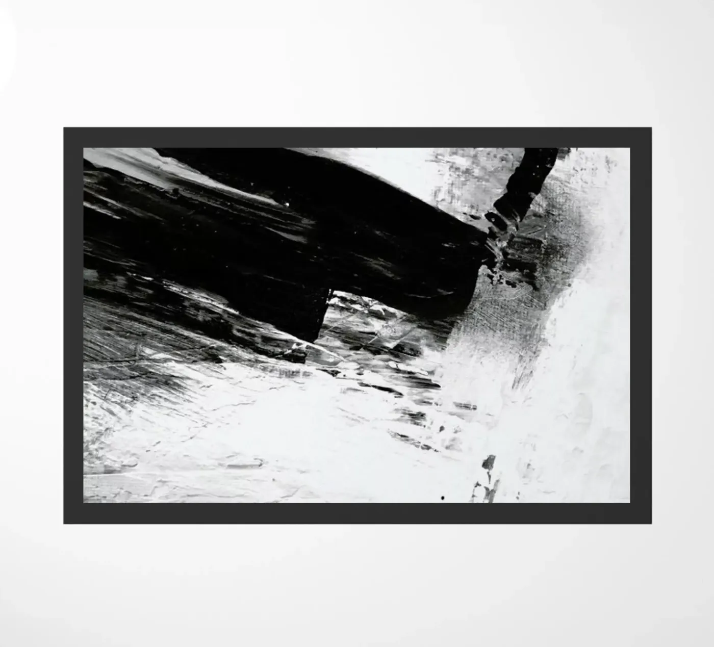 Midnight Snow deurmat van Graphite