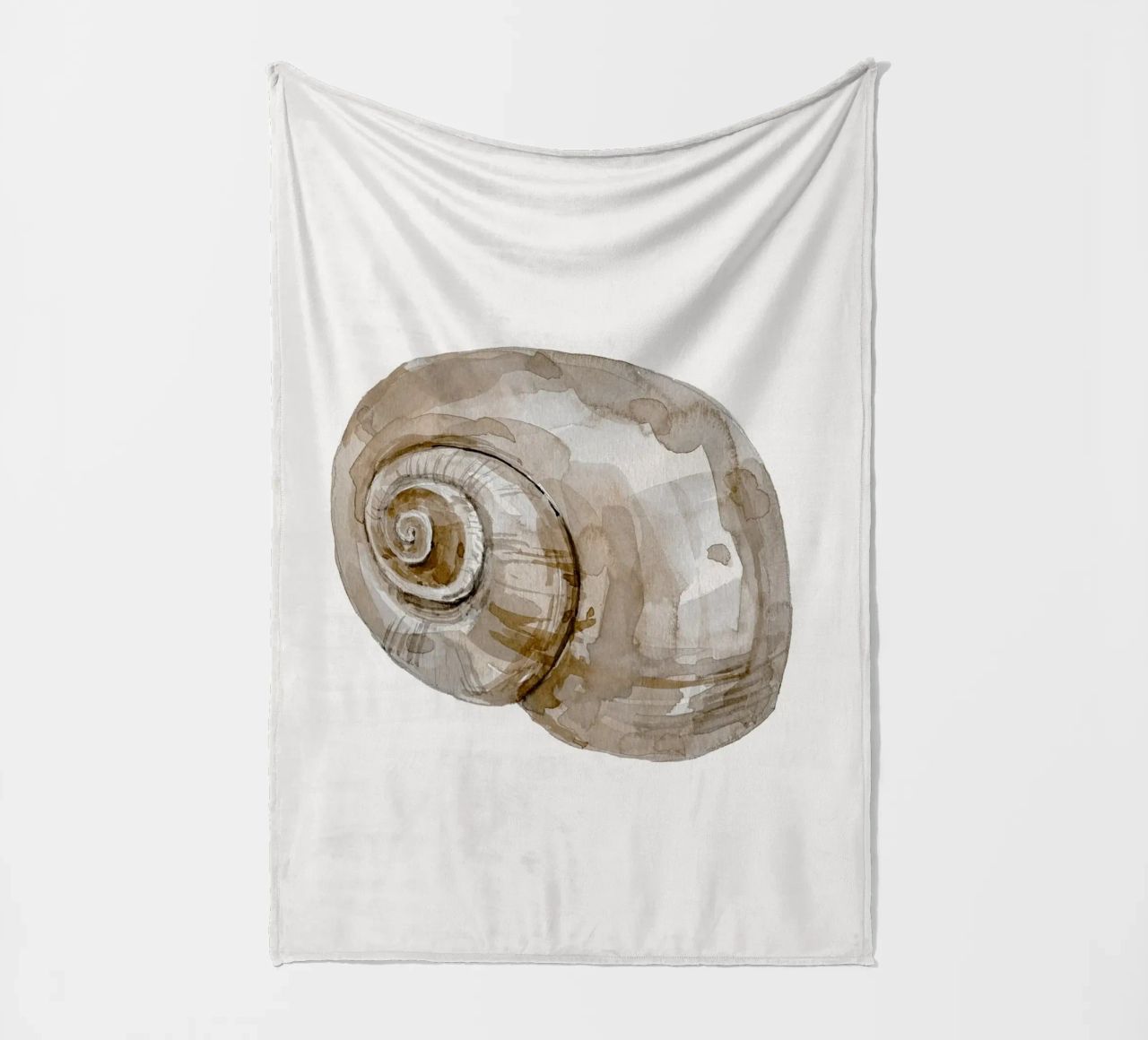 Snail Shell coperta in pile da treechild