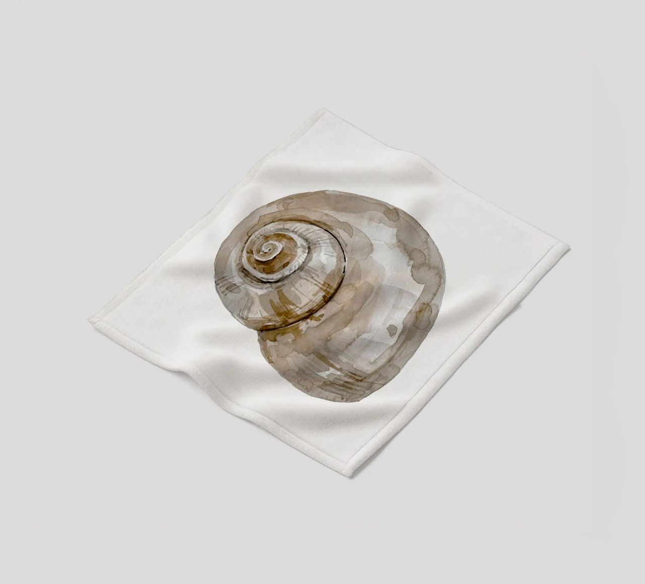 Snail Shell coperta in pile da treechild