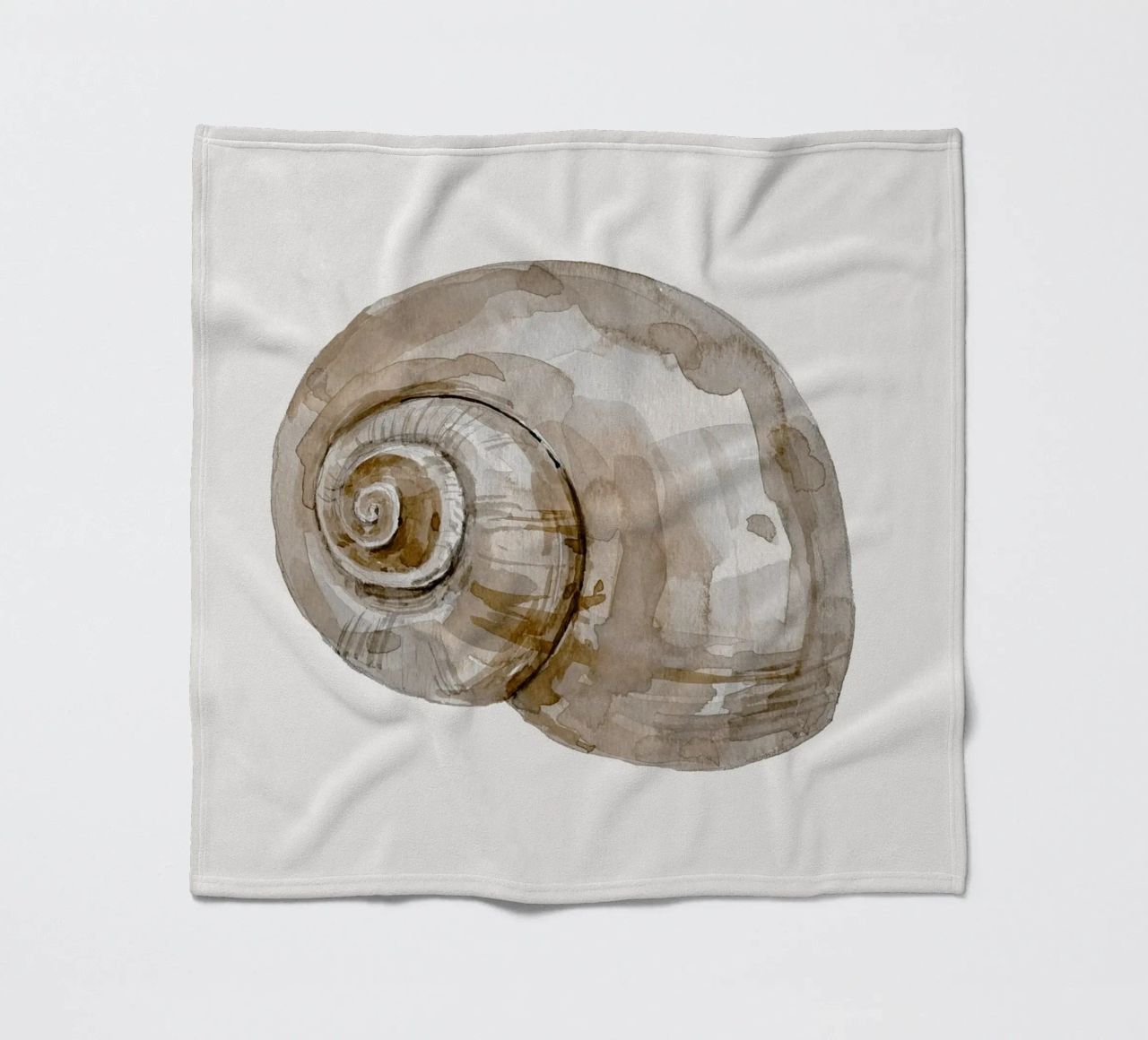 Snail Shell coperta in pile da treechild