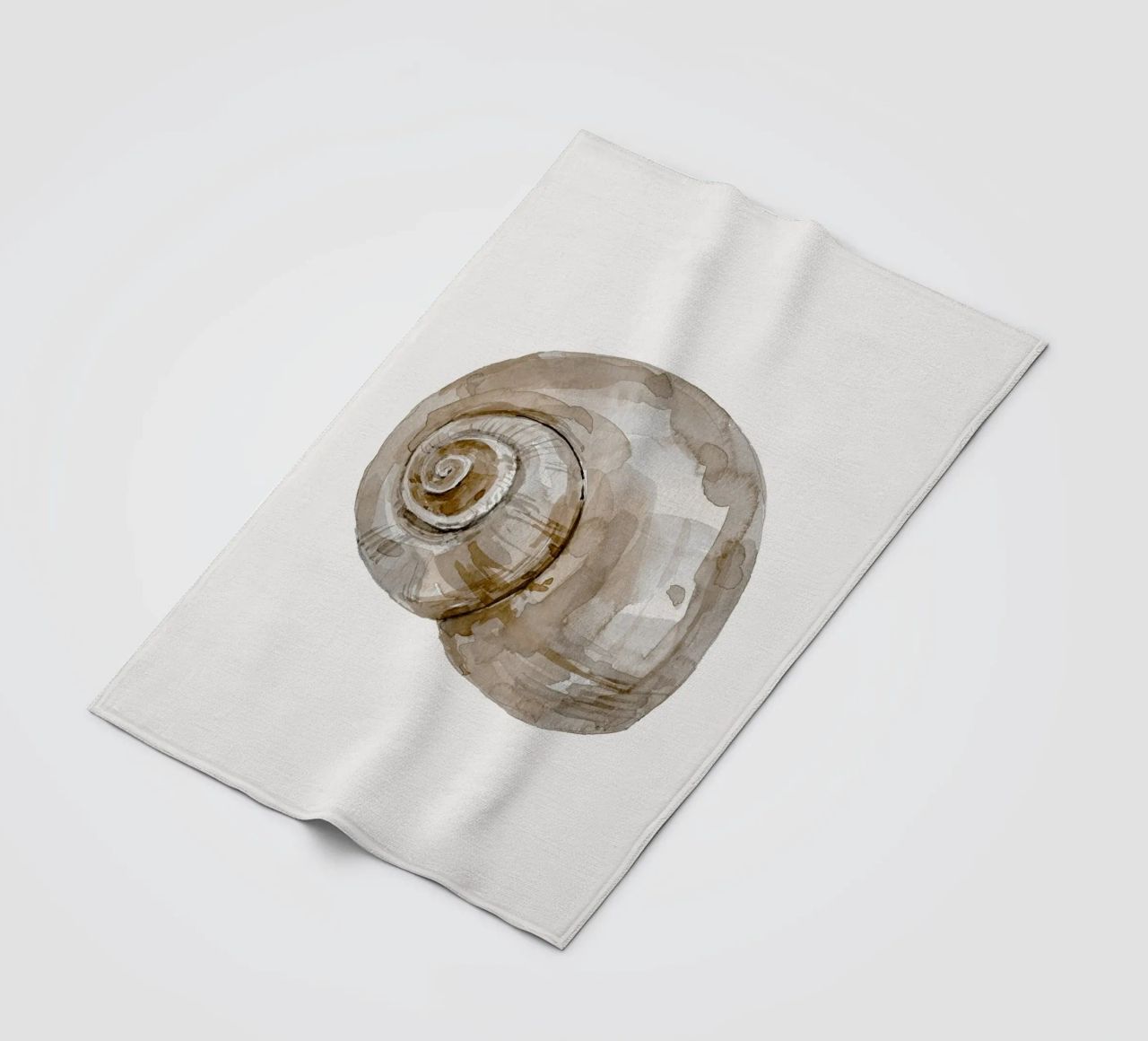 Snail Shell coperta in pile da treechild