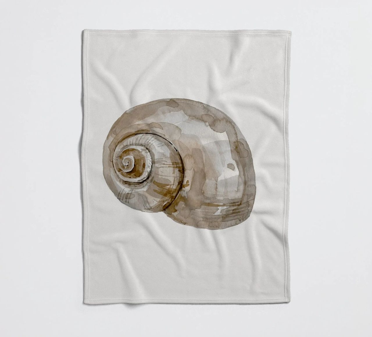 Snail Shell coperta in pile da treechild