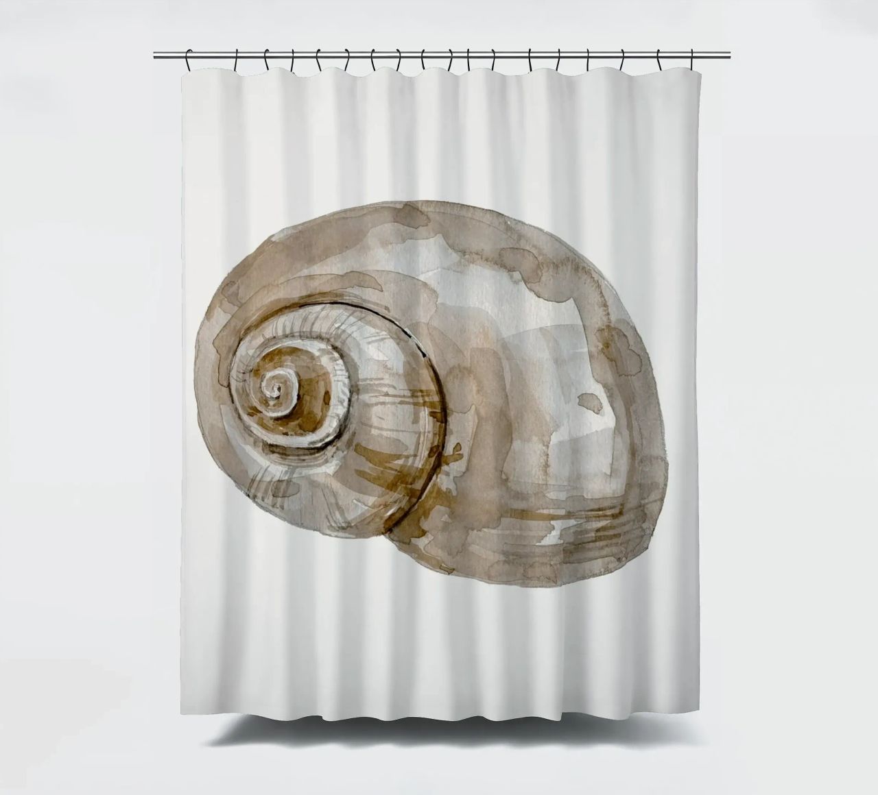 Snail Shell Duschvorhang von treechild