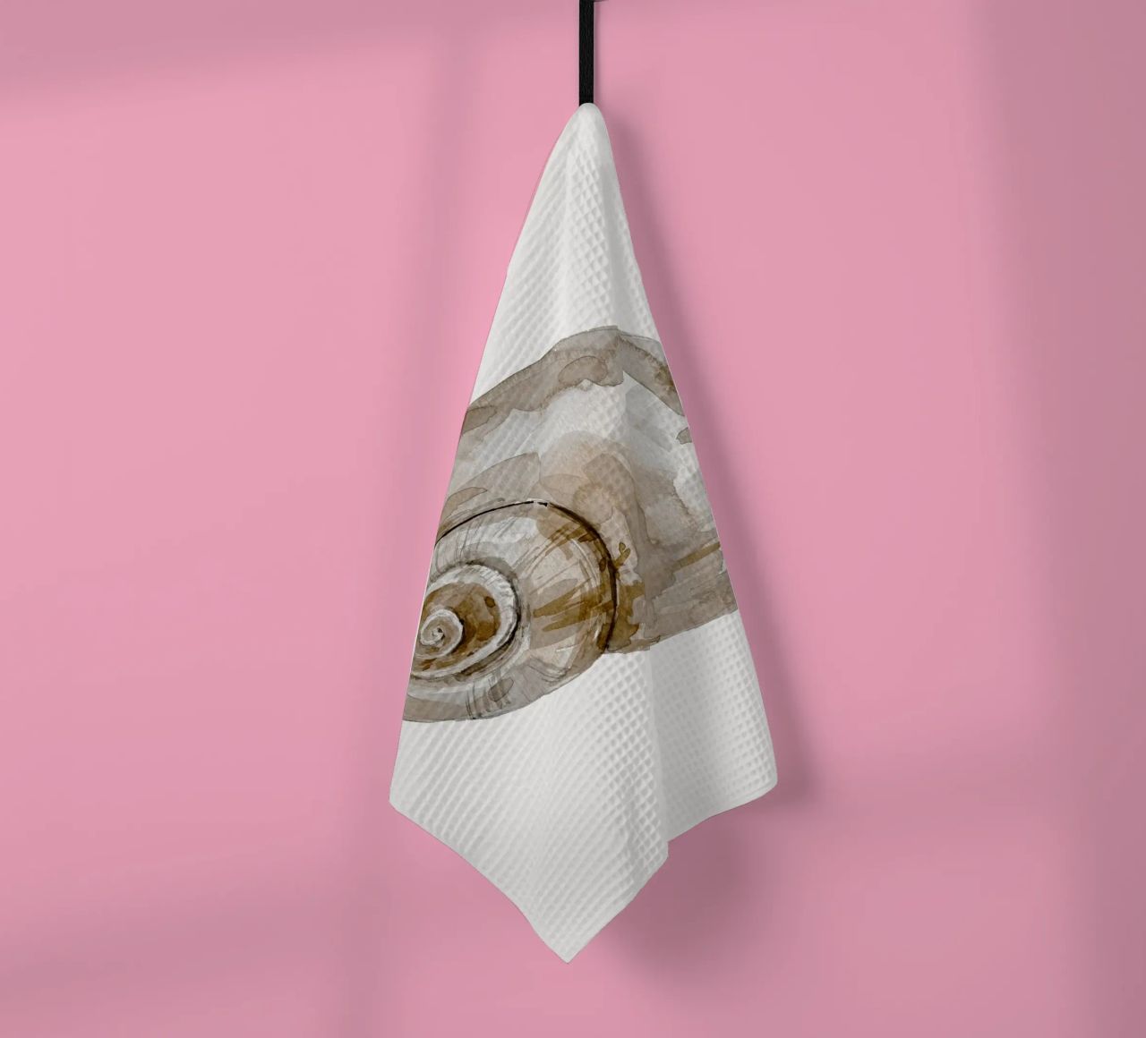 Snail Shell Geschirrtuch von treechild