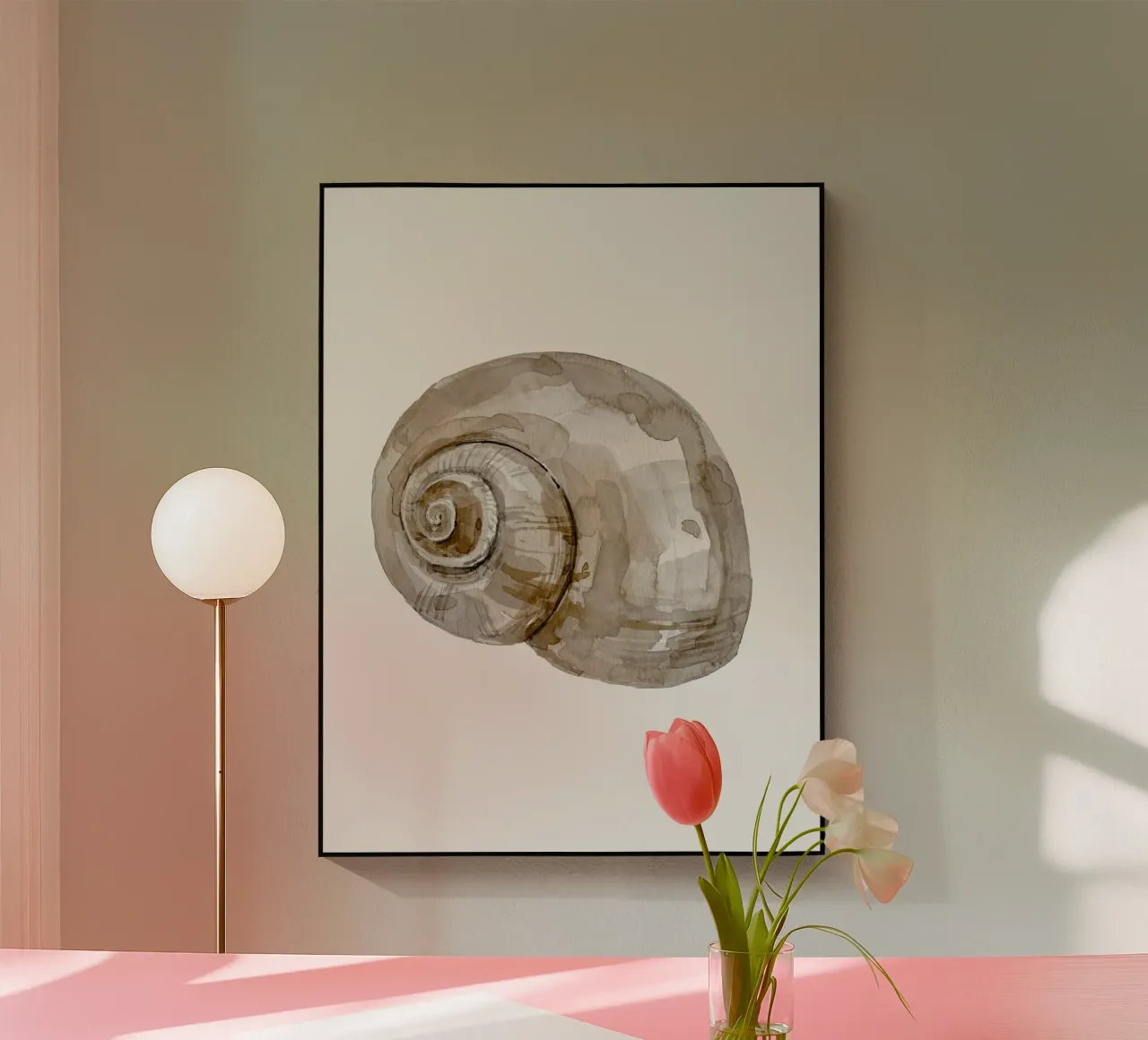 Snail Shell acryl van treechild