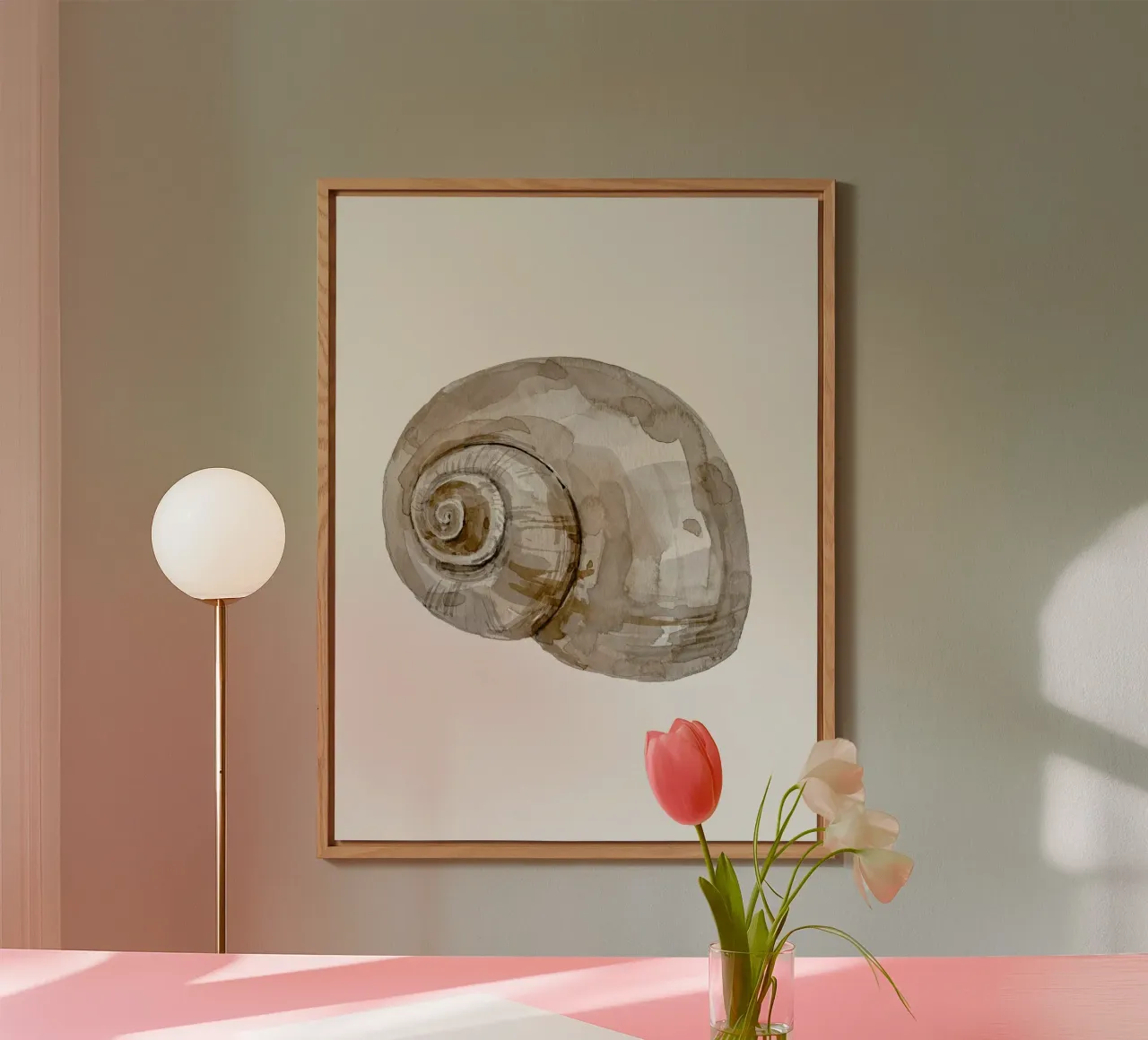 Snail Shell alluminio dibond da treechild