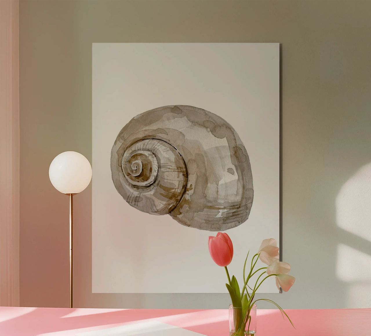 Snail Shell alluminio dibond da treechild
