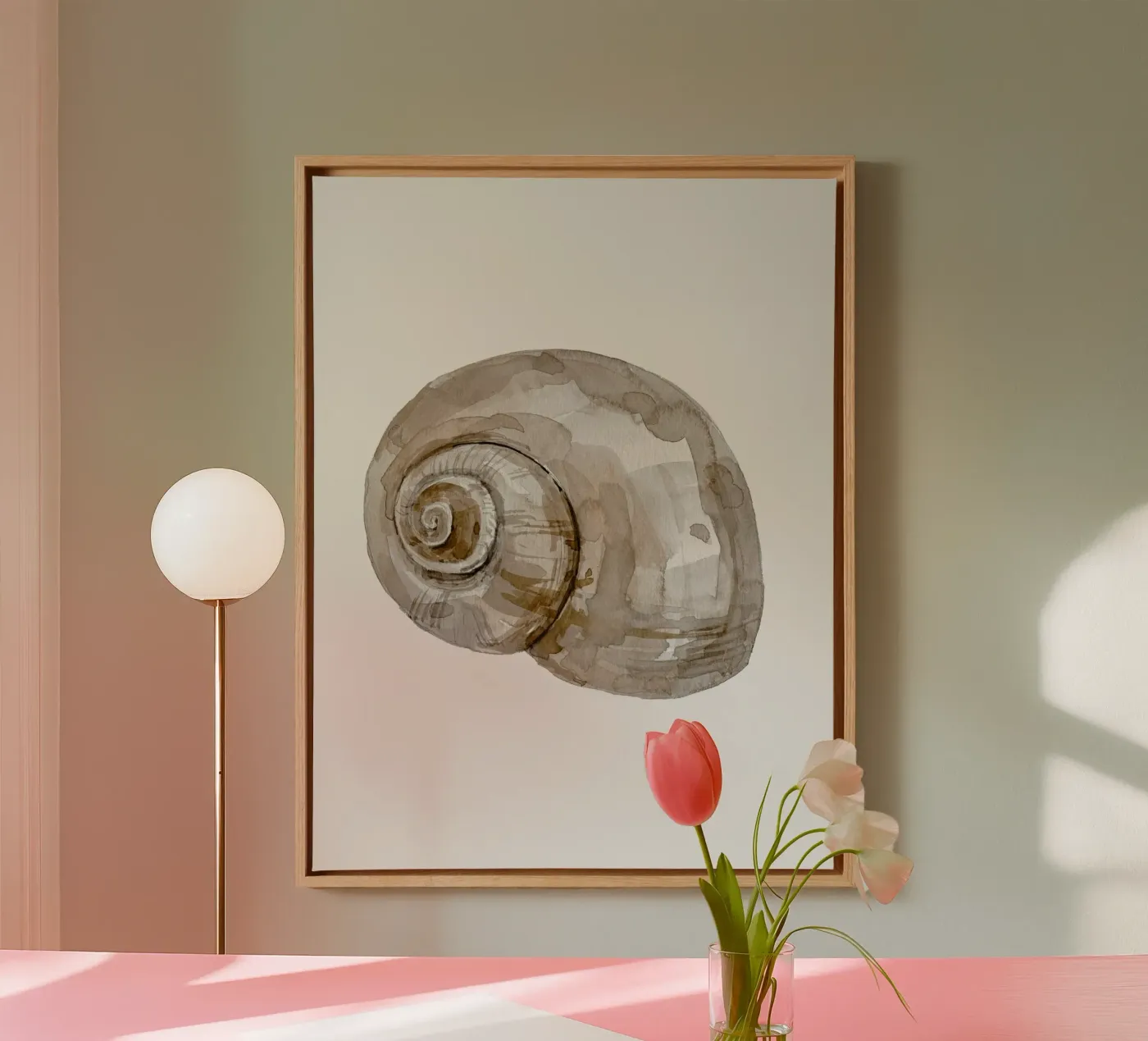 Snail Shell tela da treechild