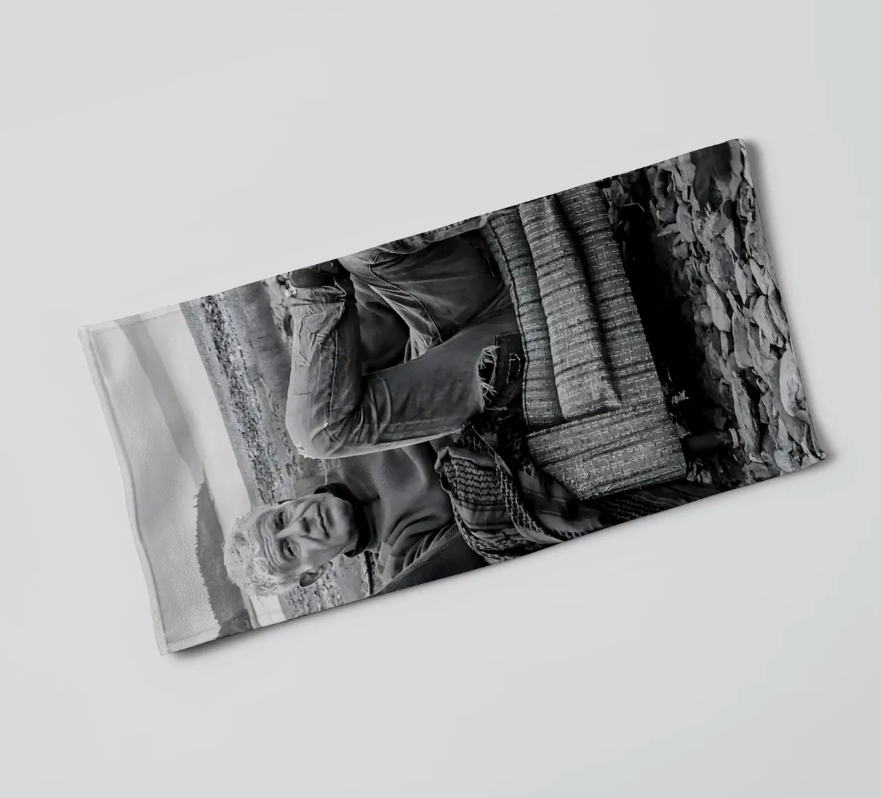 Sit Back towel by Takeme