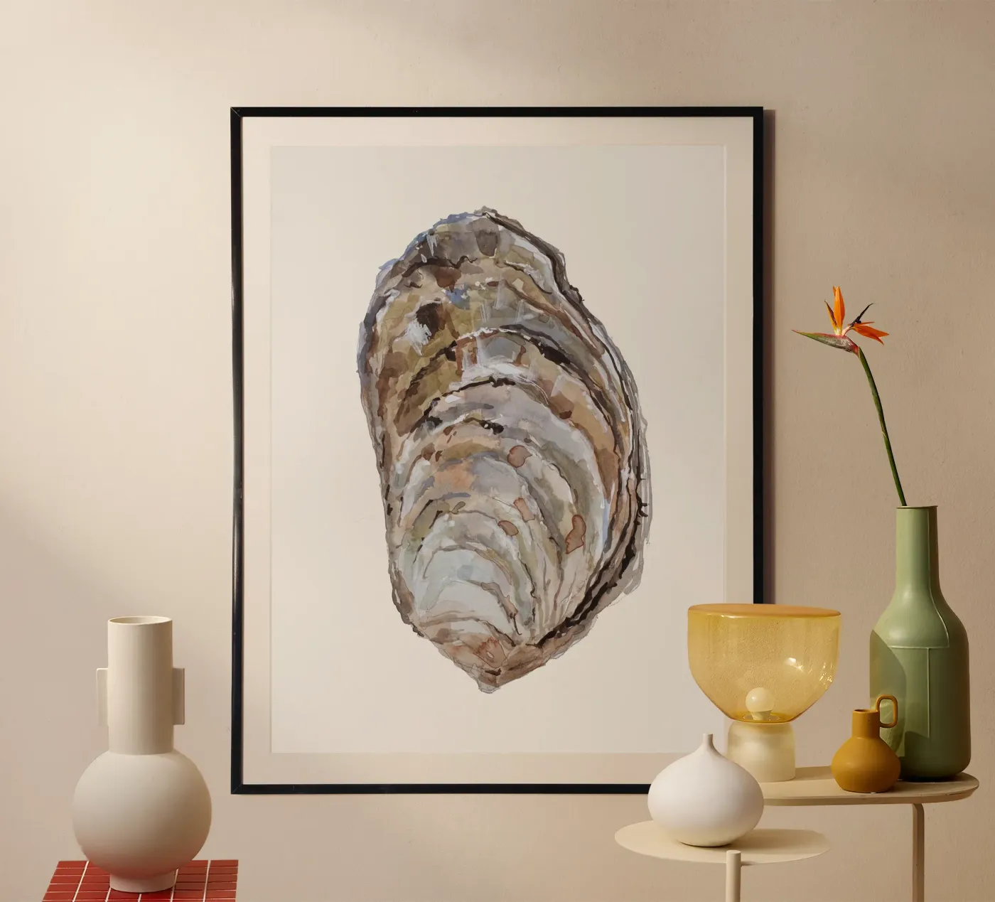 Oyster Shell Poster von treechild