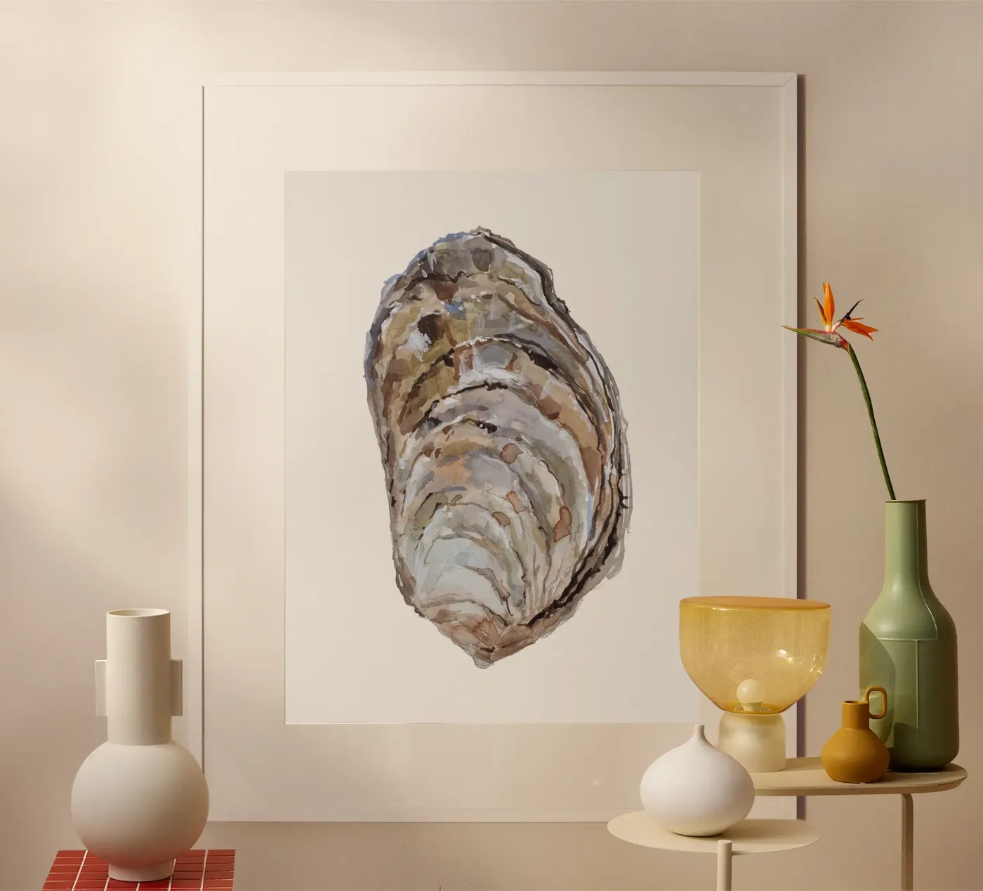 Oyster Shell Poster von treechild