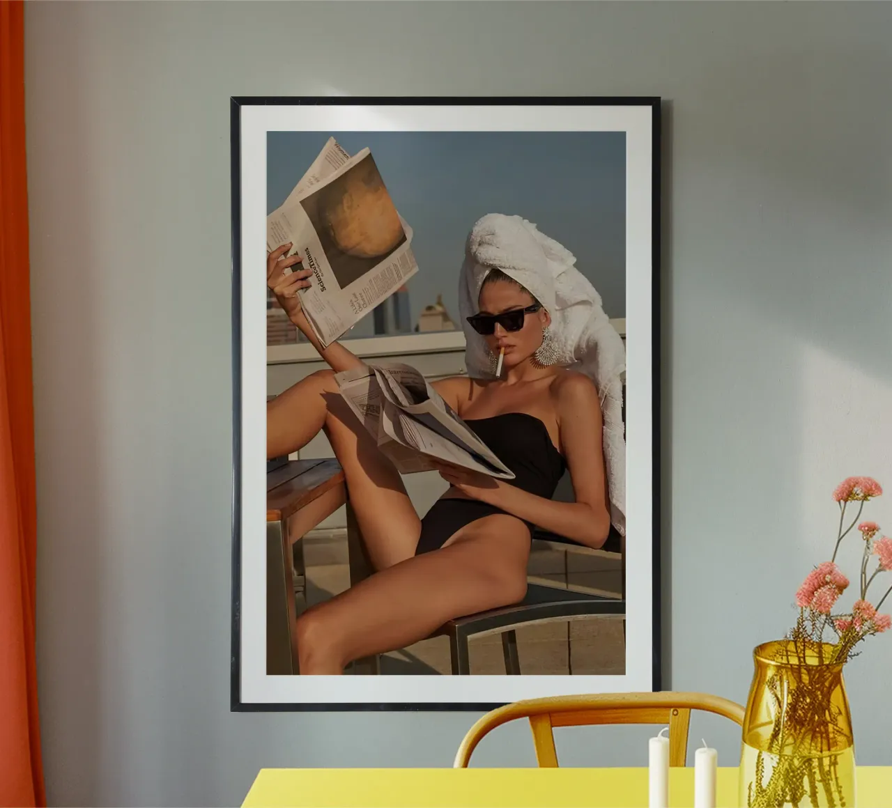 Smoking girls hahnemühle by Takeme