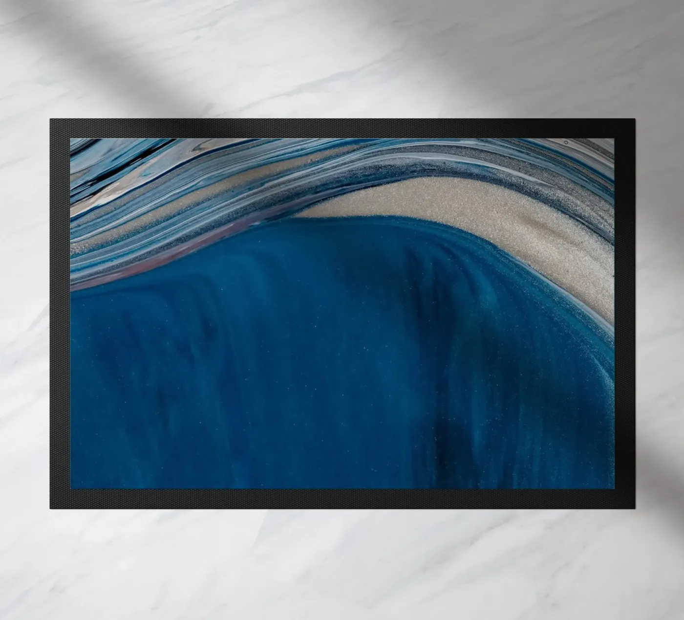 Deep Flow doormat by treechild