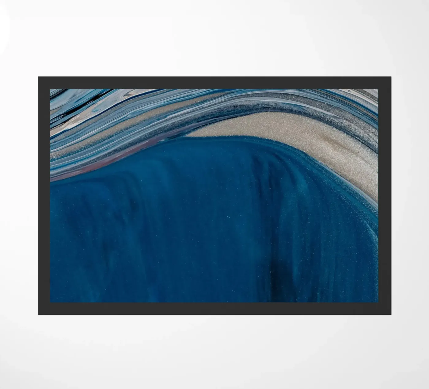 Deep Flow doormat by treechild