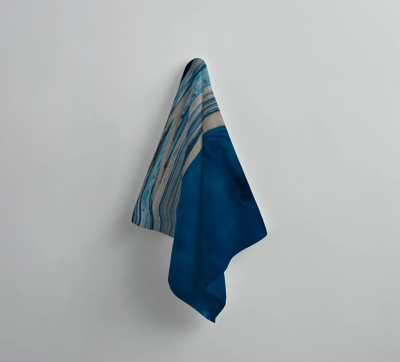 Deep Flow towel by treechild