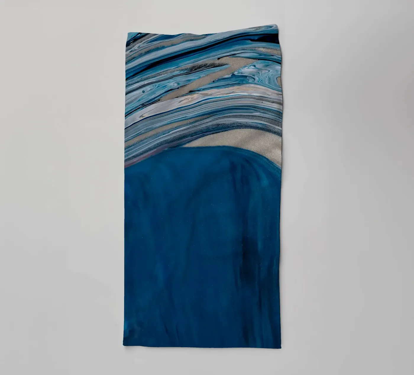 Deep Flow towel by treechild