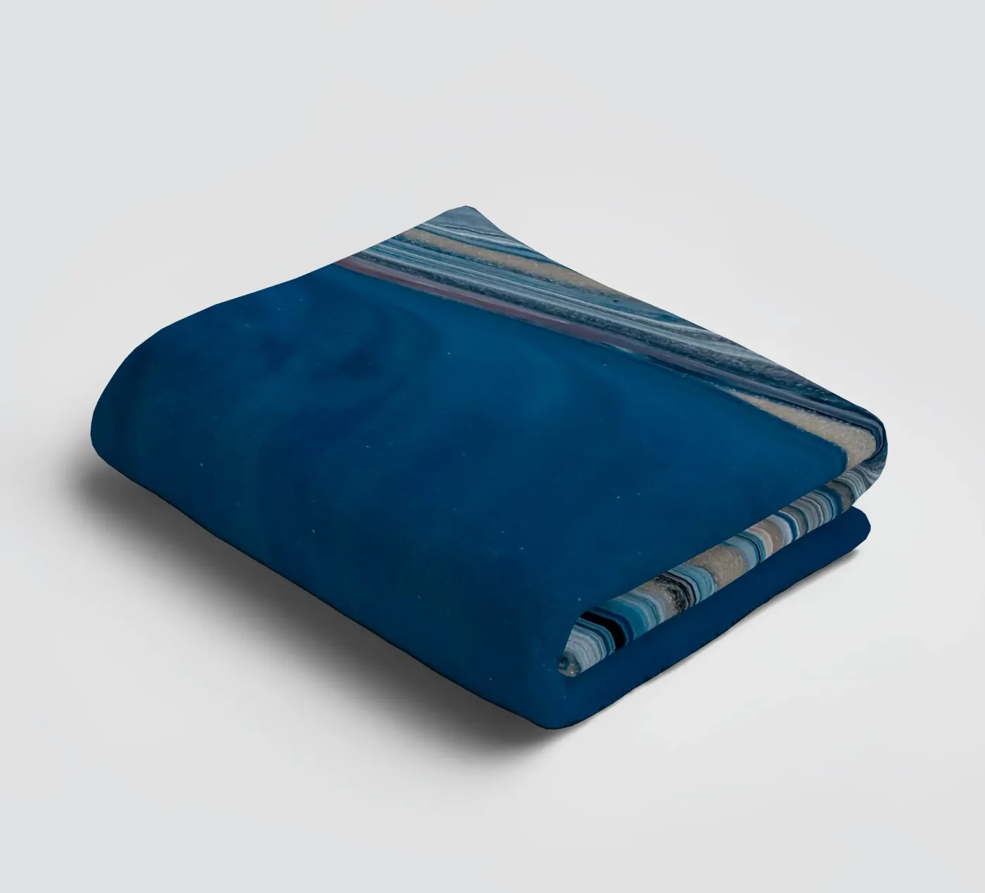 Deep Flow towel by treechild