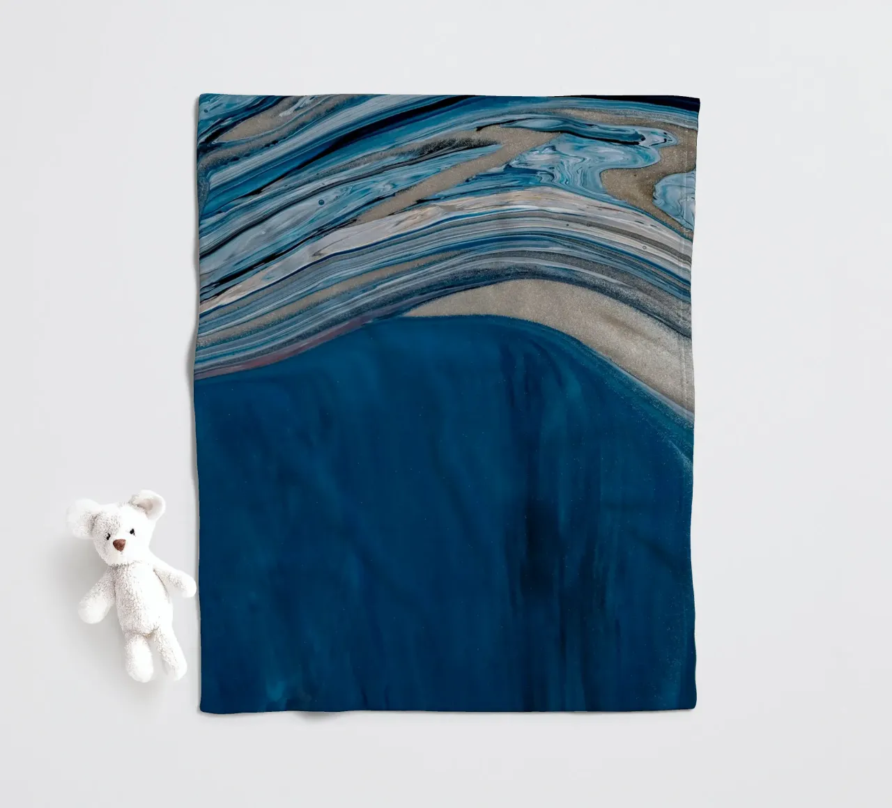 Deep Flow coperta in pile da treechild