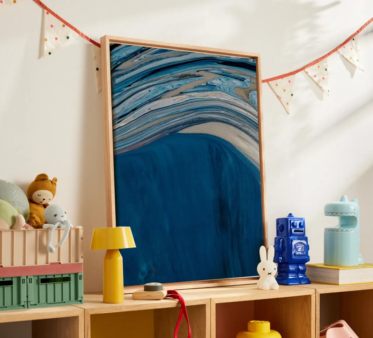 Deep Flow canvas van treechild