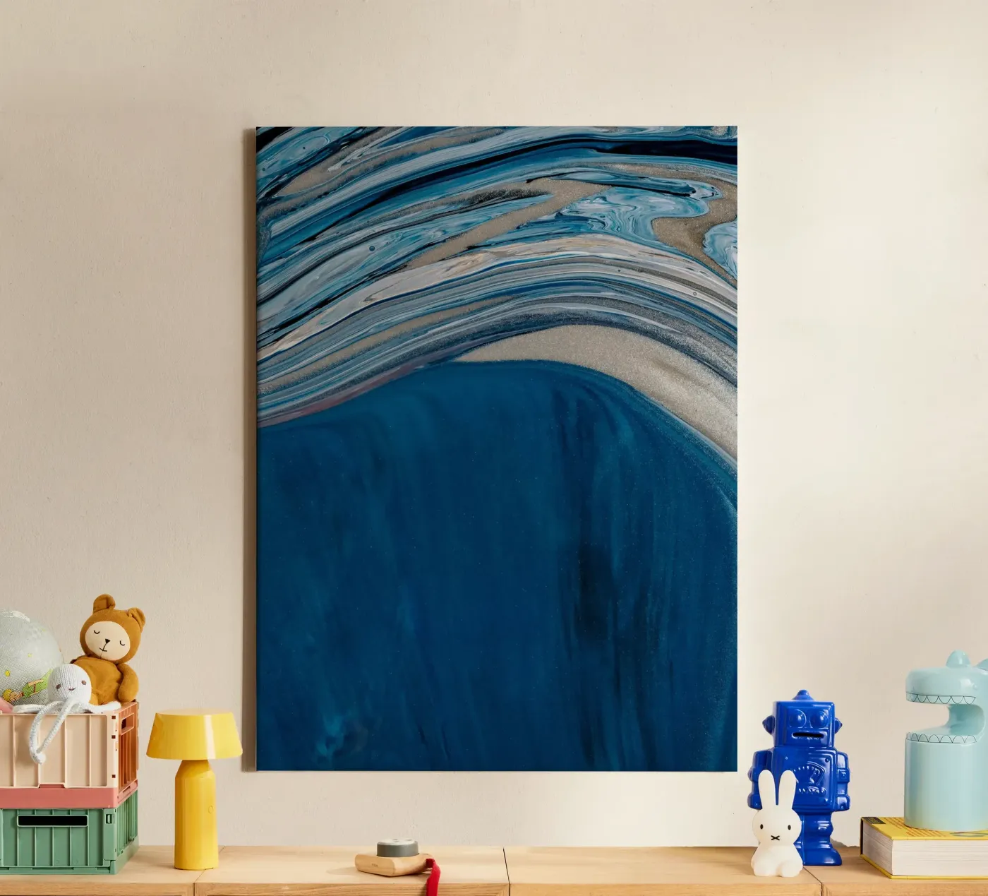 Deep Flow canvas van treechild