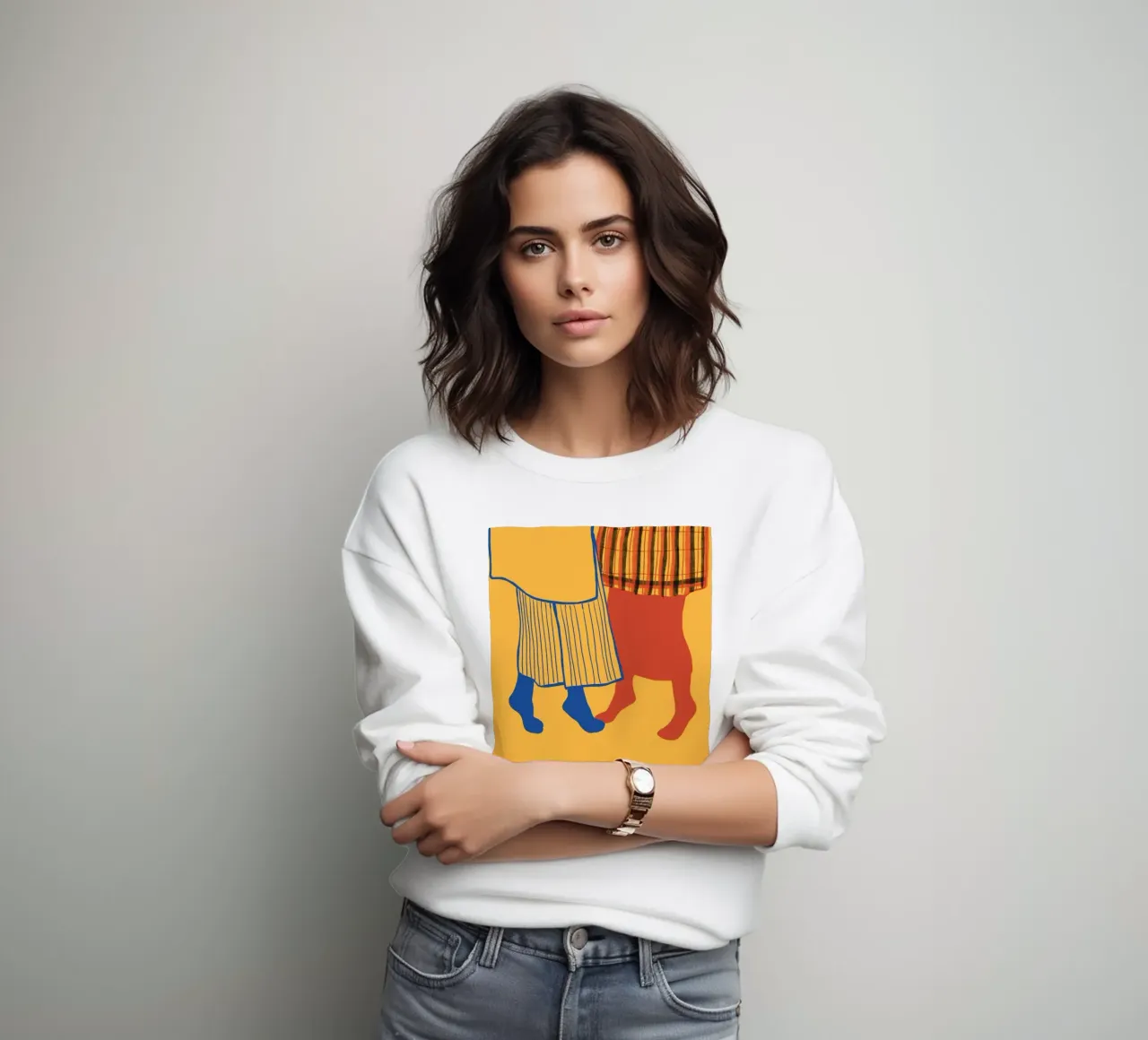 To dance together sweatshirt by tainah negreiros