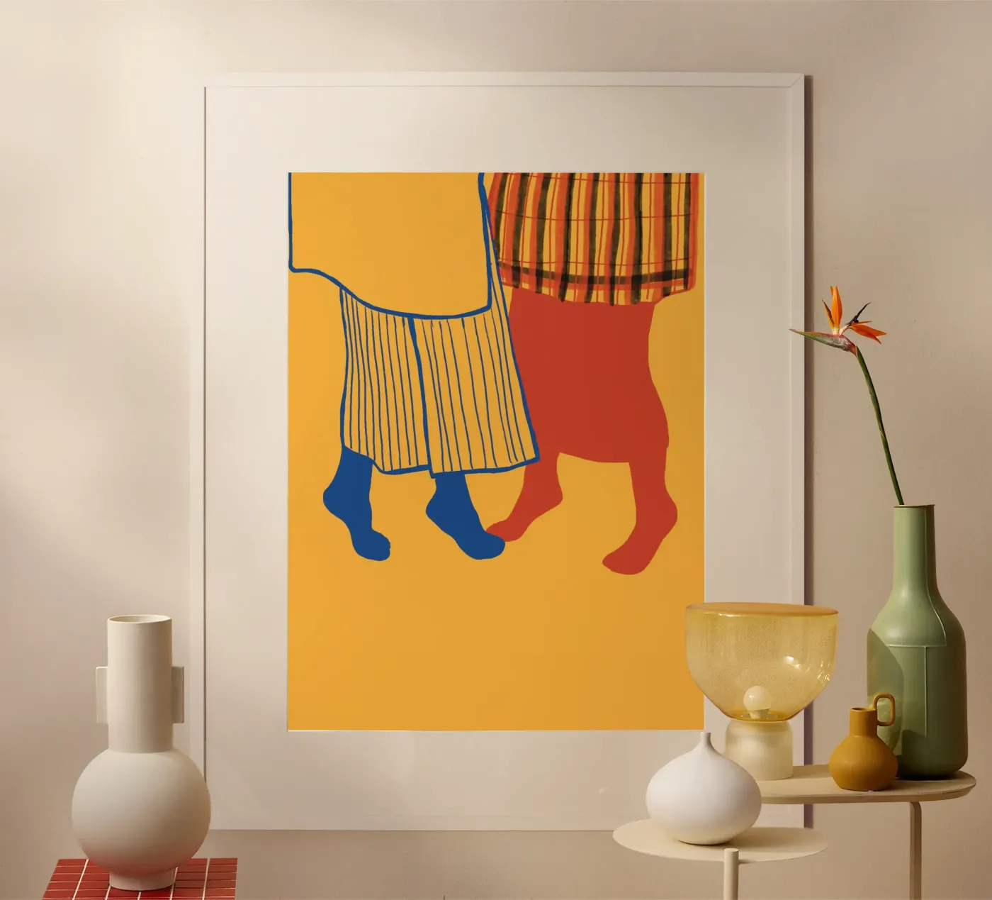 Samen dansen poster van tainah negreiros