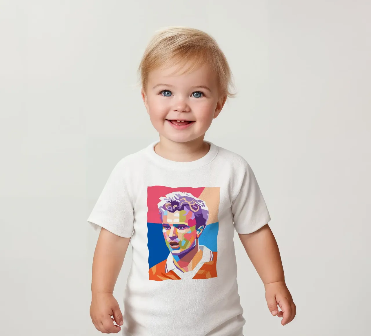 Dennis Bergkamp, iconico giocatore di calcio maglietta neonato da Hantamrata