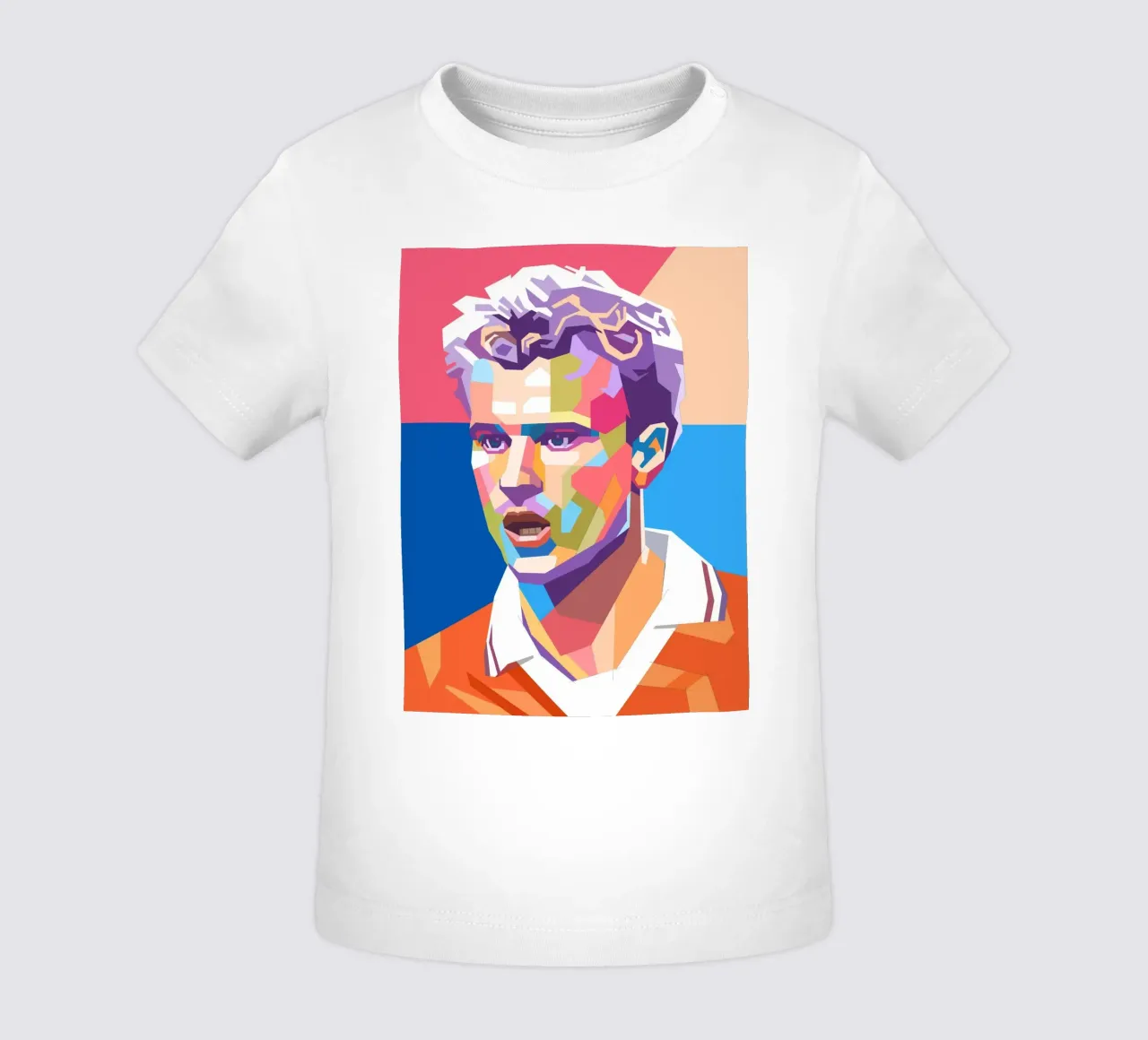 Dennis Bergkamp, iconico giocatore di calcio maglietta neonato da Hantamrata