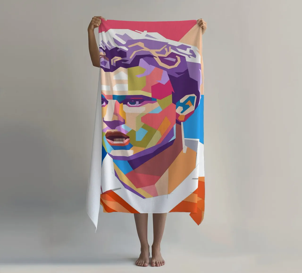 Dennis Bergkamp, iconico giocatore di calcio telo mare da Hantamrata