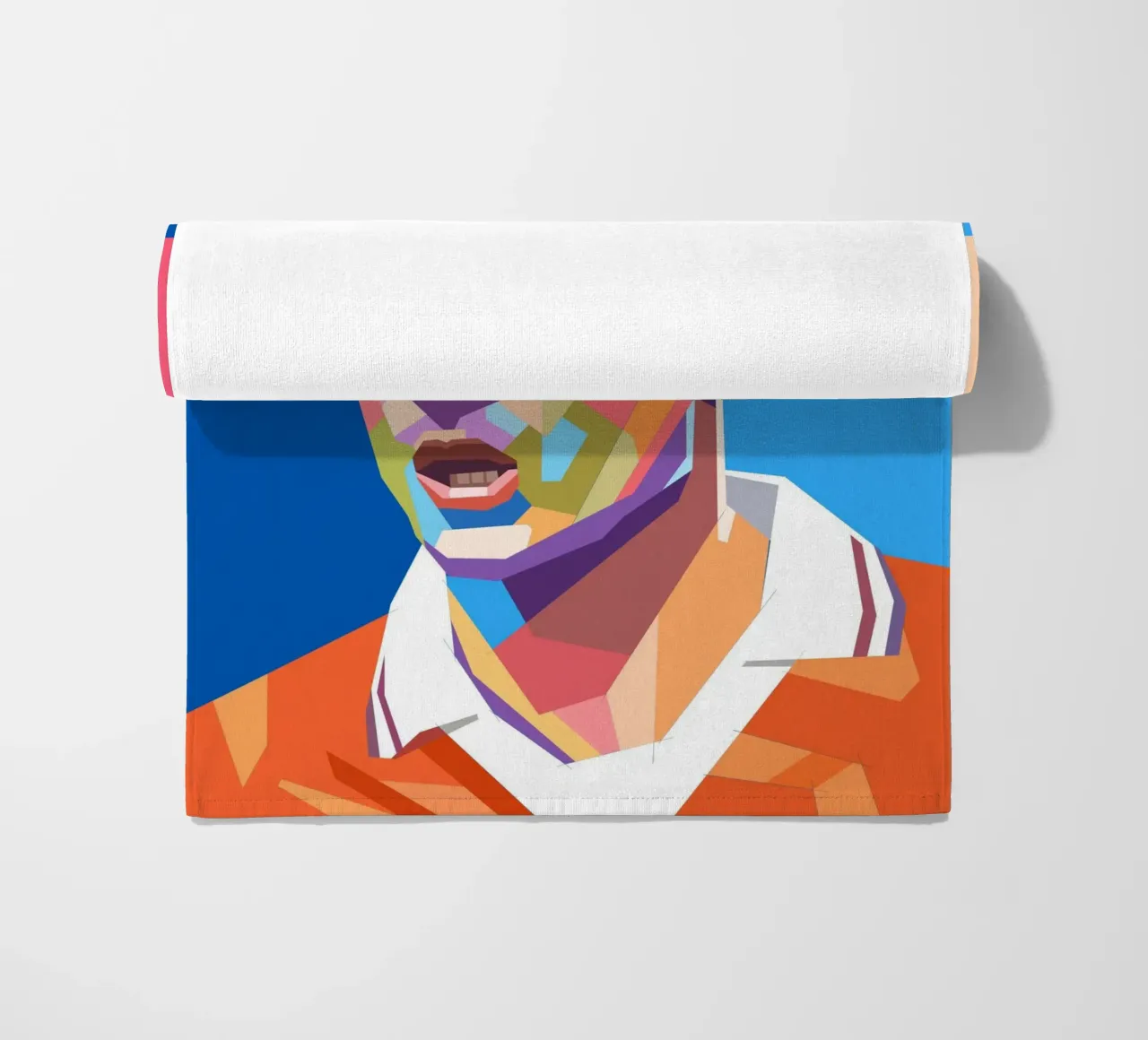 Dennis Bergkamp, iconico giocatore di calcio telo mare da Hantamrata