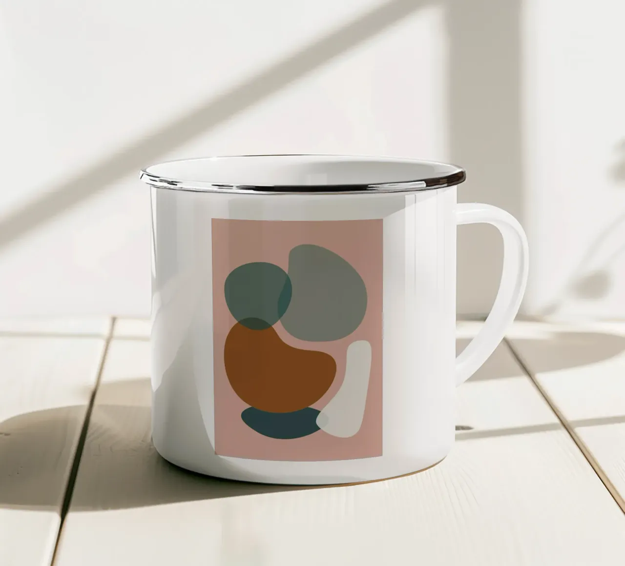 Tumble II taza de esmalte de Pure