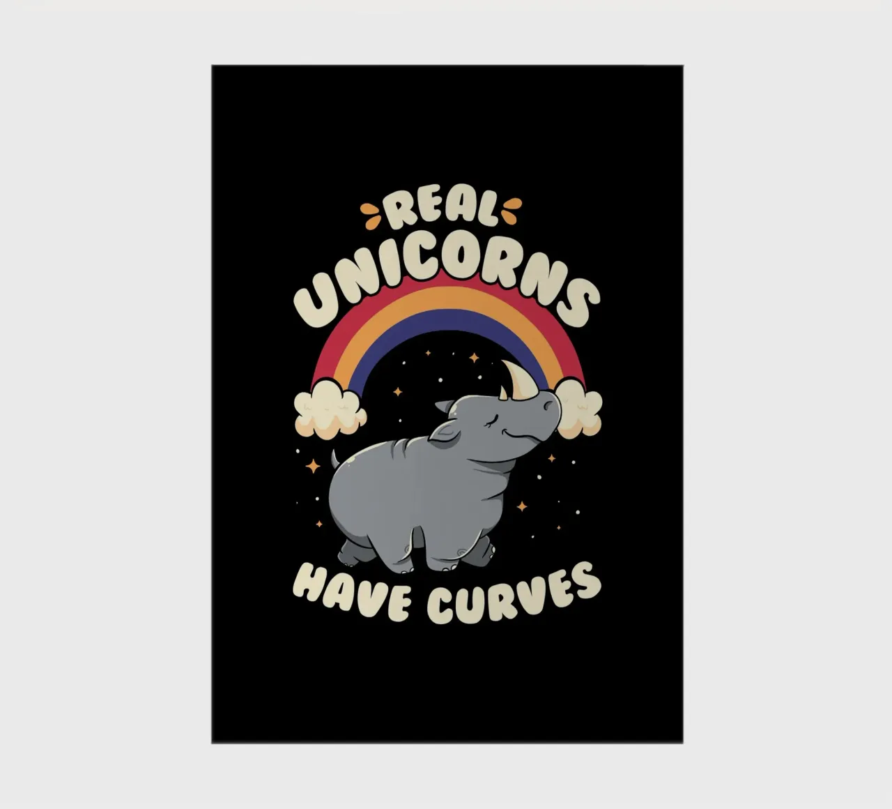 Real Unicorns Have Curves notebook by Tobe Fonseca
