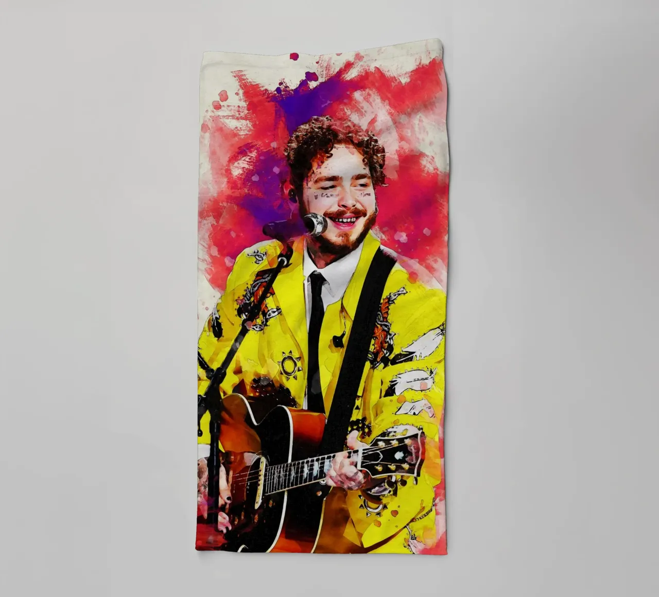 Sbaffo di Post Malone asciugamano da bagno da Gunawan Rb