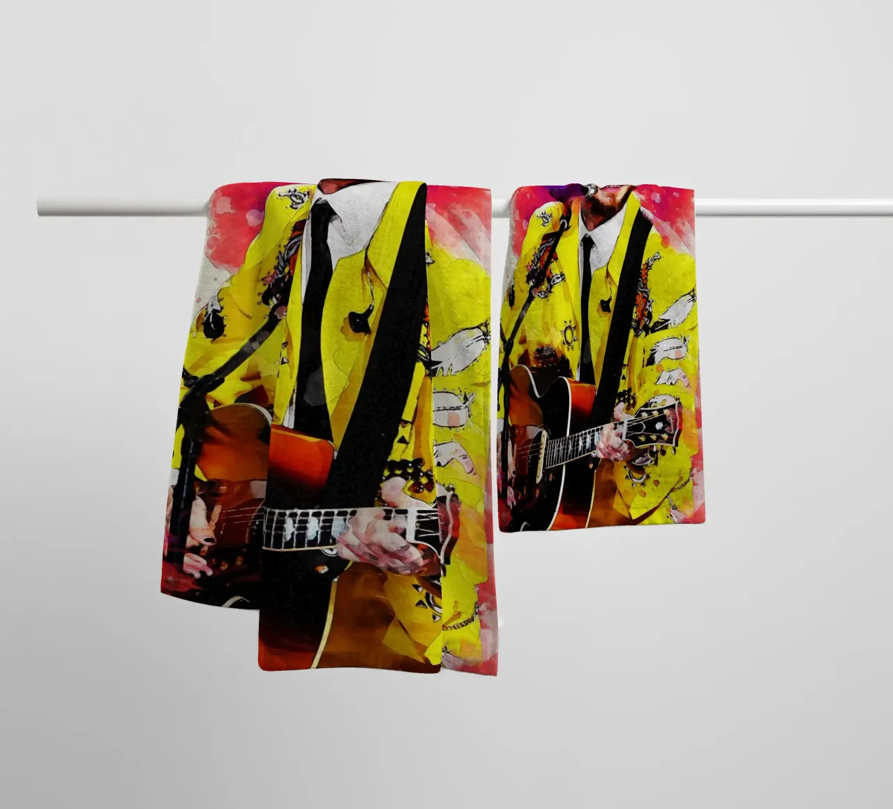 Sbaffo di Post Malone asciugamano da bagno da Gunawan Rb