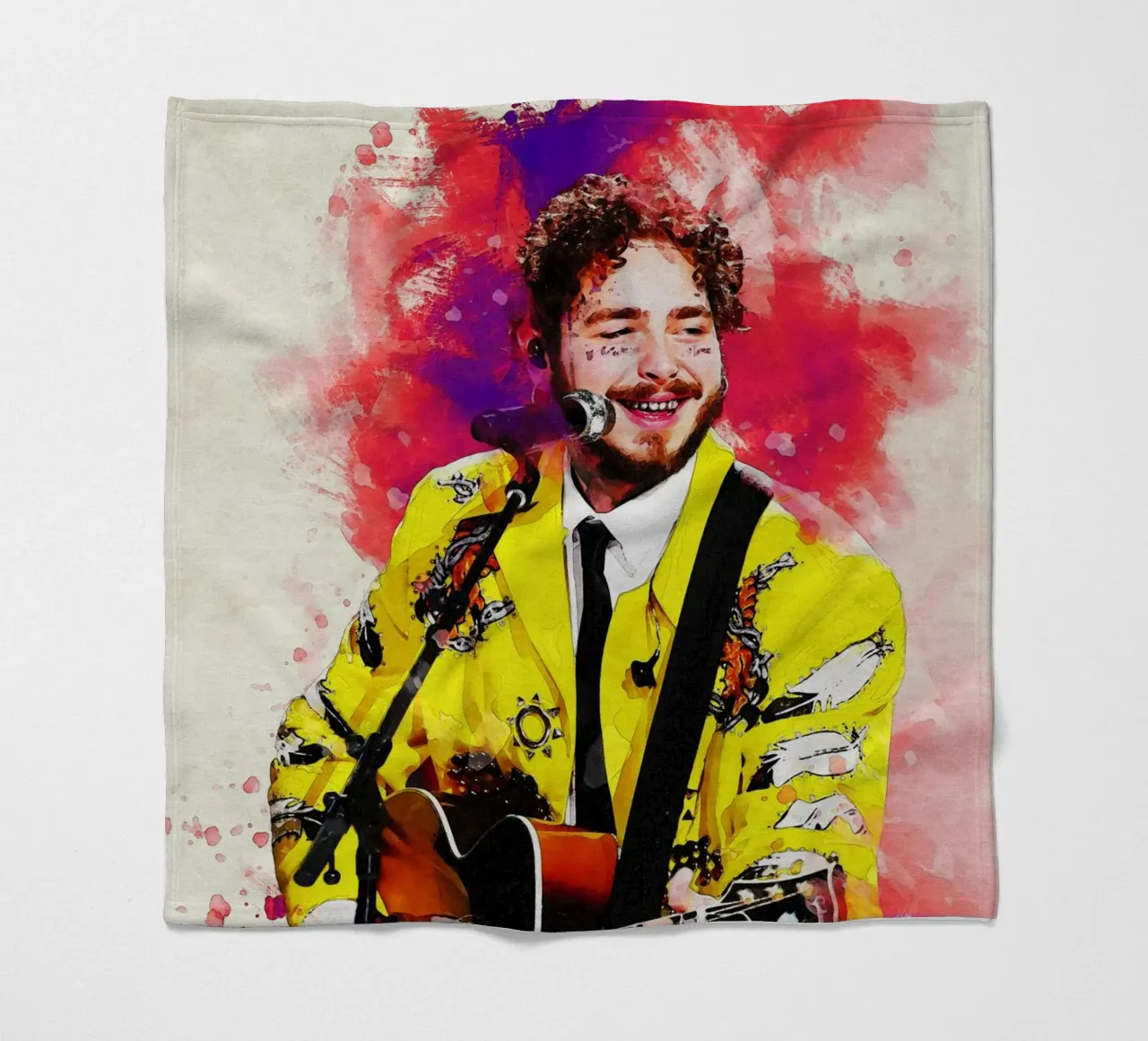 Sbaffo di Post Malone coperta in pile da Gunawan Rb