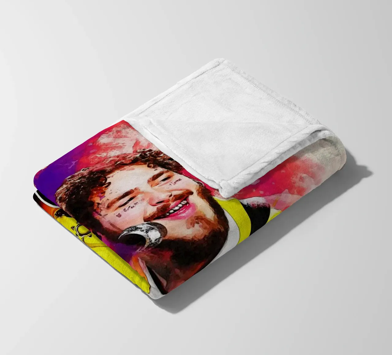 Sbaffo di Post Malone coperta in pile da Gunawan Rb