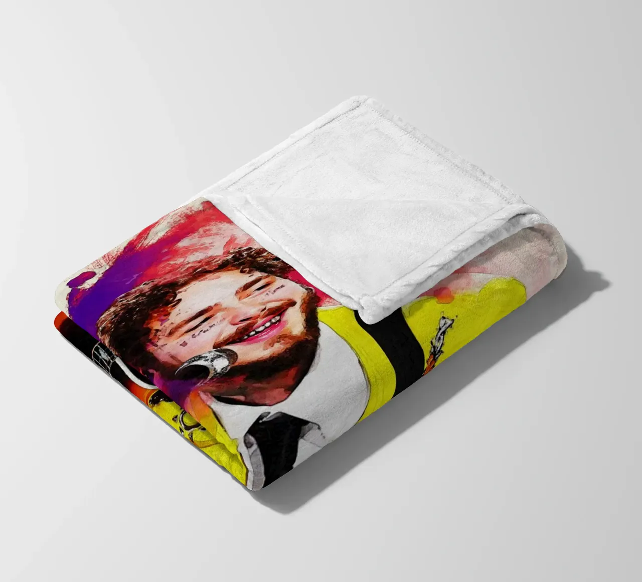 Sbaffo di Post Malone coperta in pile da Gunawan Rb