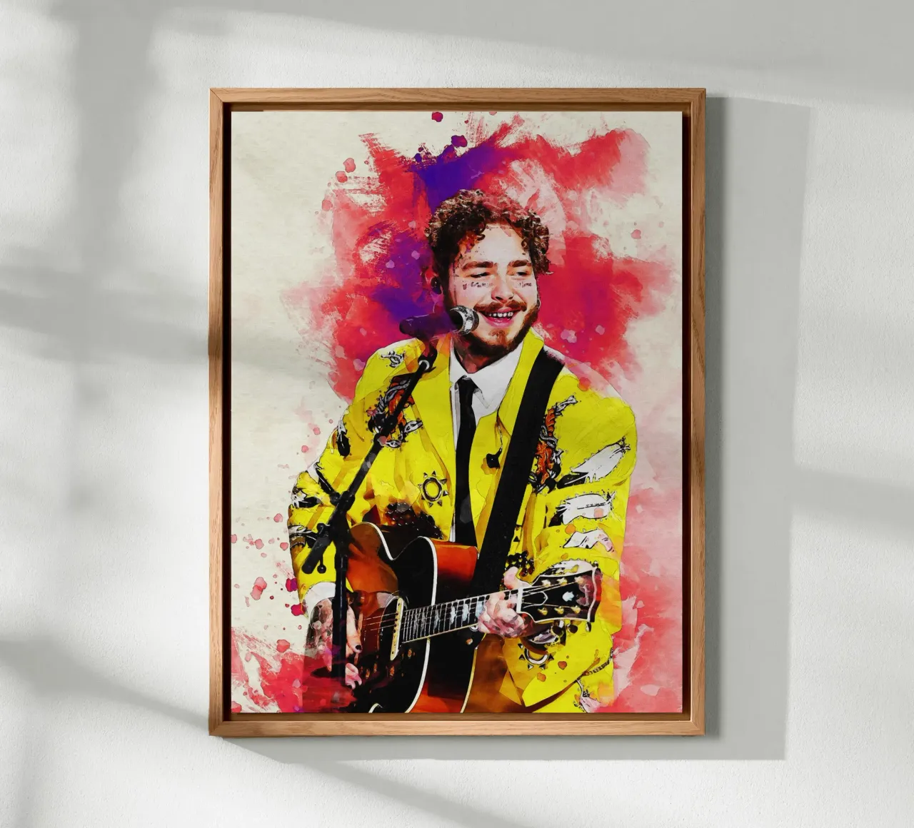 Sbaffo di Post Malone alluminio dibond da Gunawan Rb