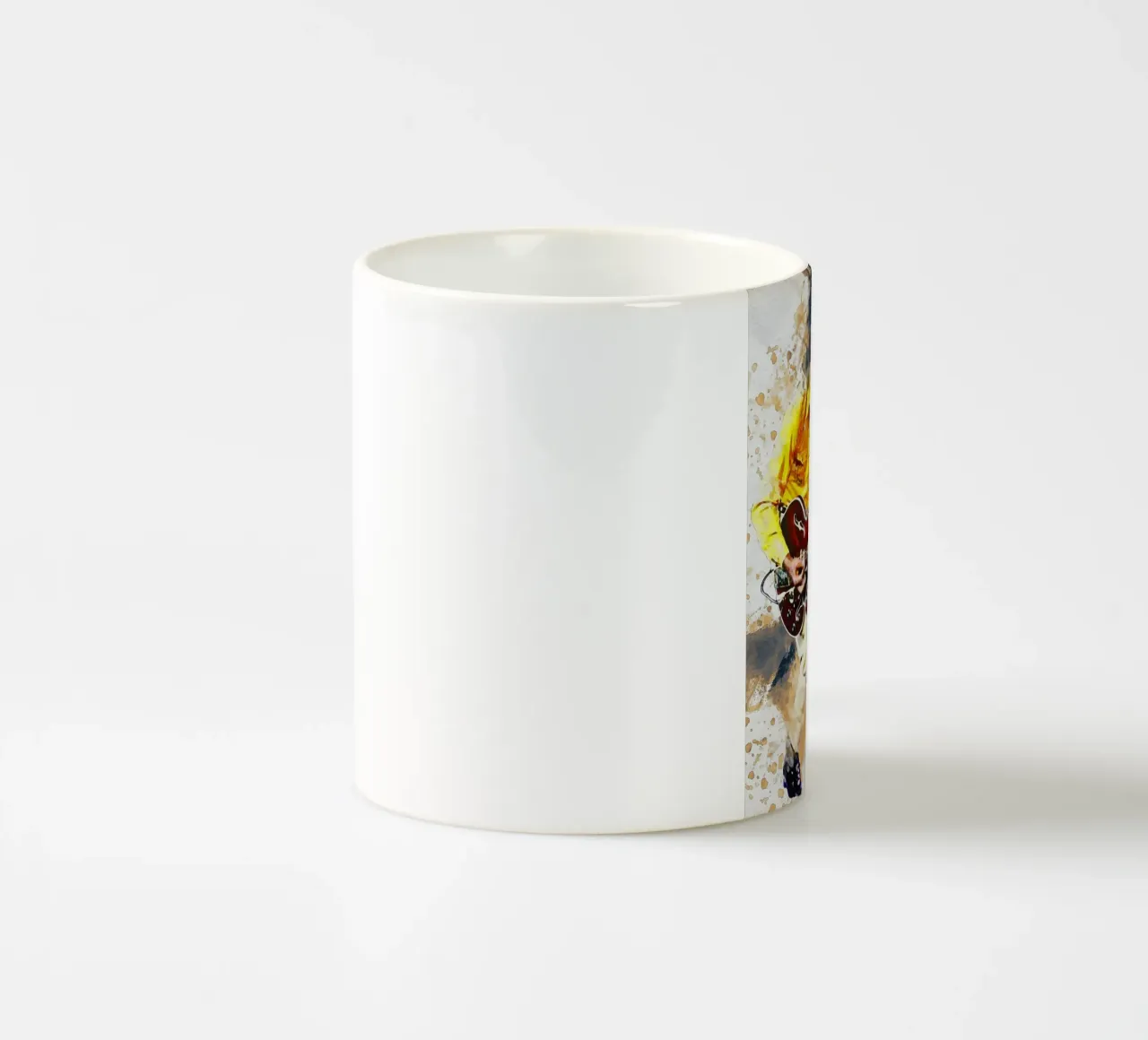 Macchia di ritratto Chuck Berry tazza in ceramica da Gunawan Rb