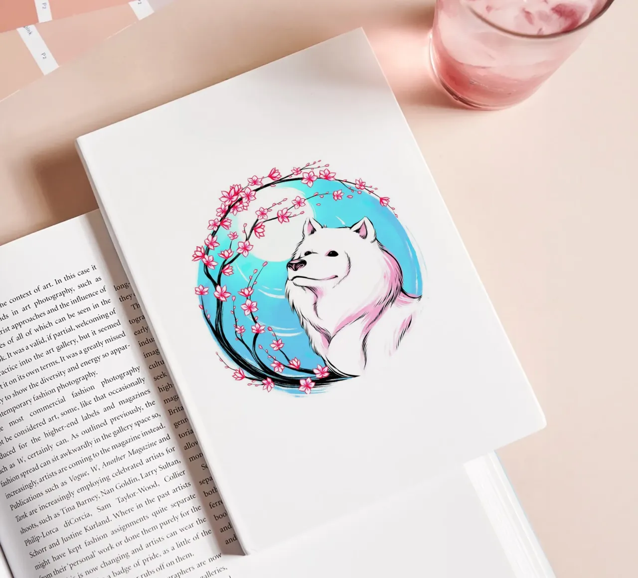 Samoyed Sakura notebook by Tobe Fonseca