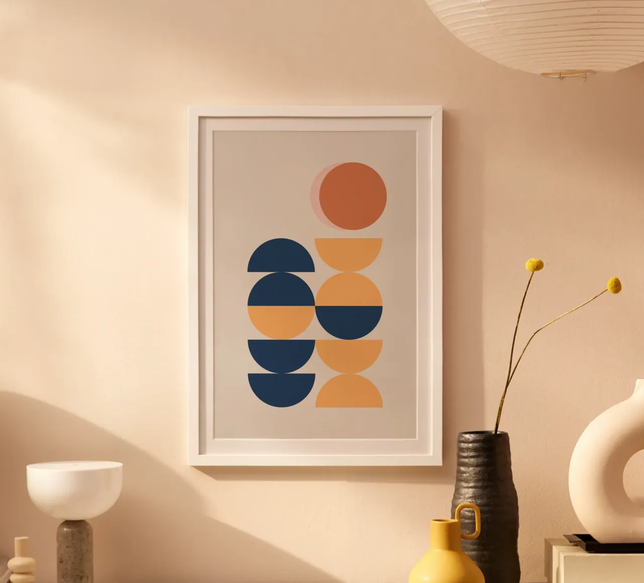Bauhaus Flow poster con telaio in plastica da pierosvisuals