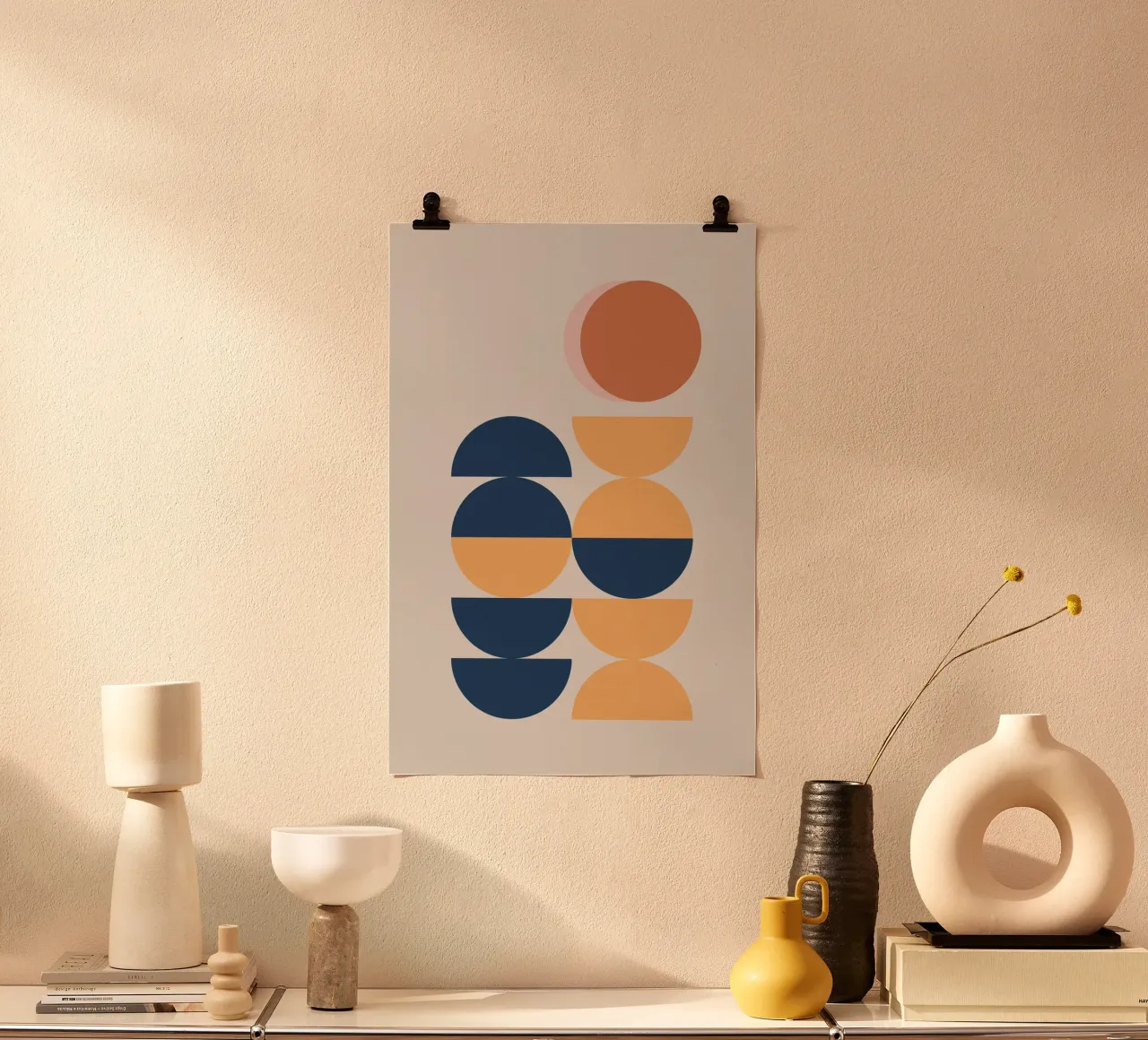 Bauhaus Flow poster con telaio in plastica da pierosvisuals