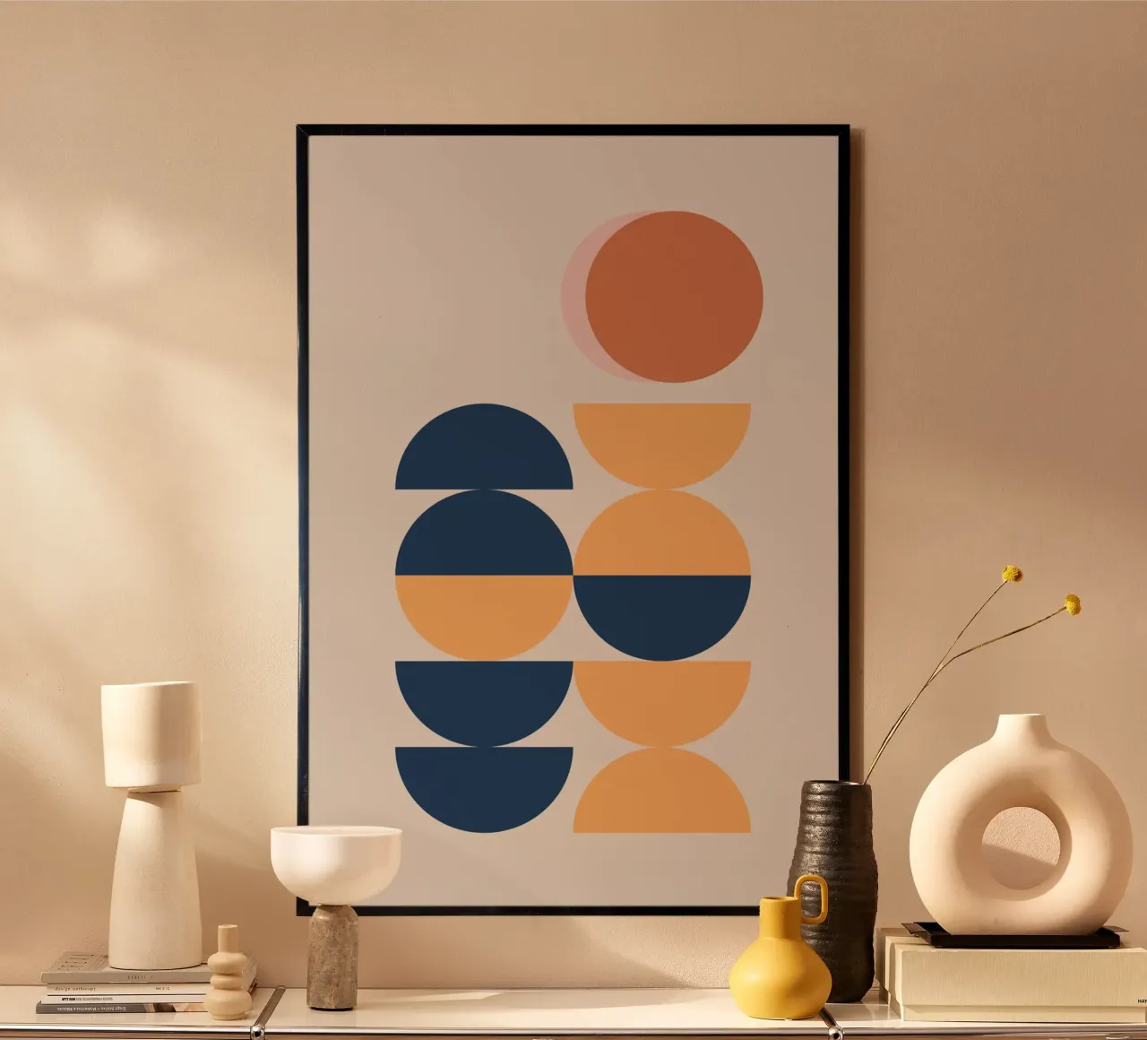 Bauhaus Flow poster con telaio in plastica da pierosvisuals