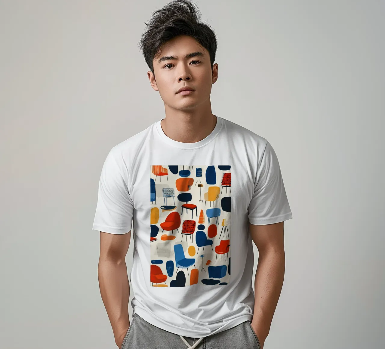Chairs I t-shirt da CKM