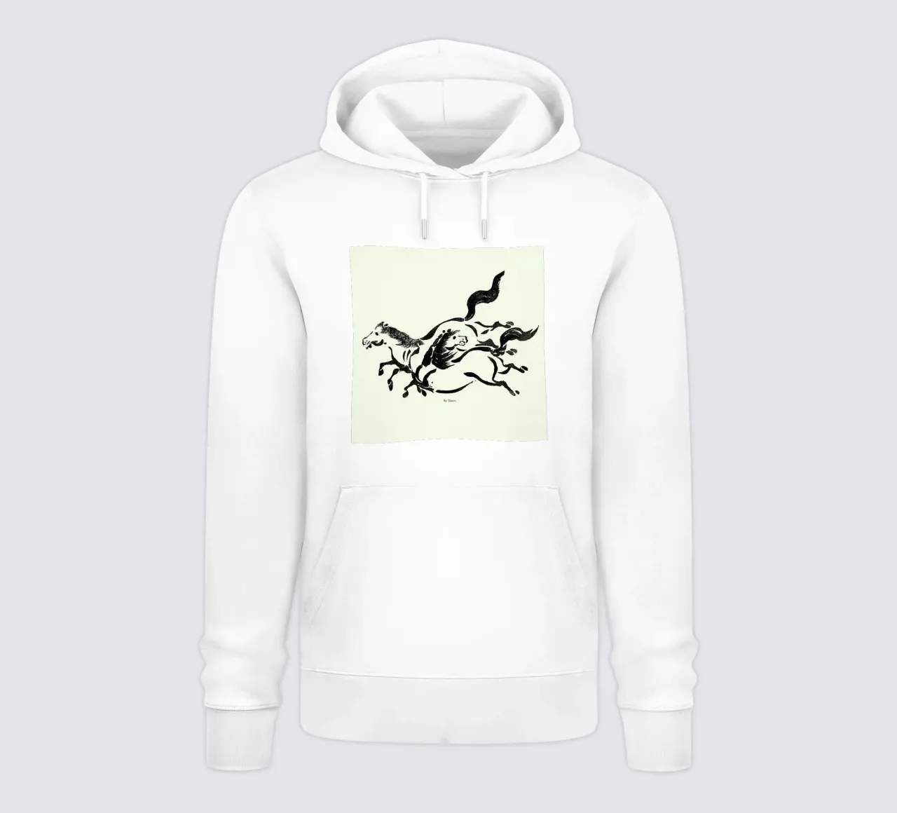 Tanyu - Horses hoodie van Vintage by JUNIQE
